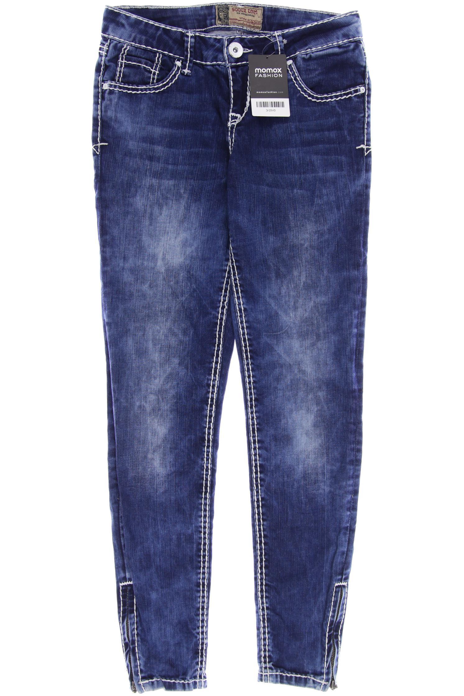 

Soccx Damen Jeans, marineblau, Gr. 26
