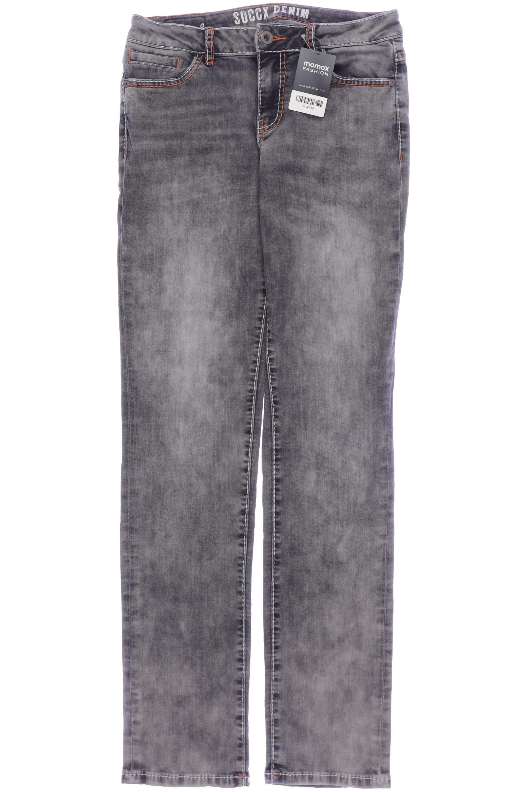 

Soccx Damen Jeans, grau, Gr. 30