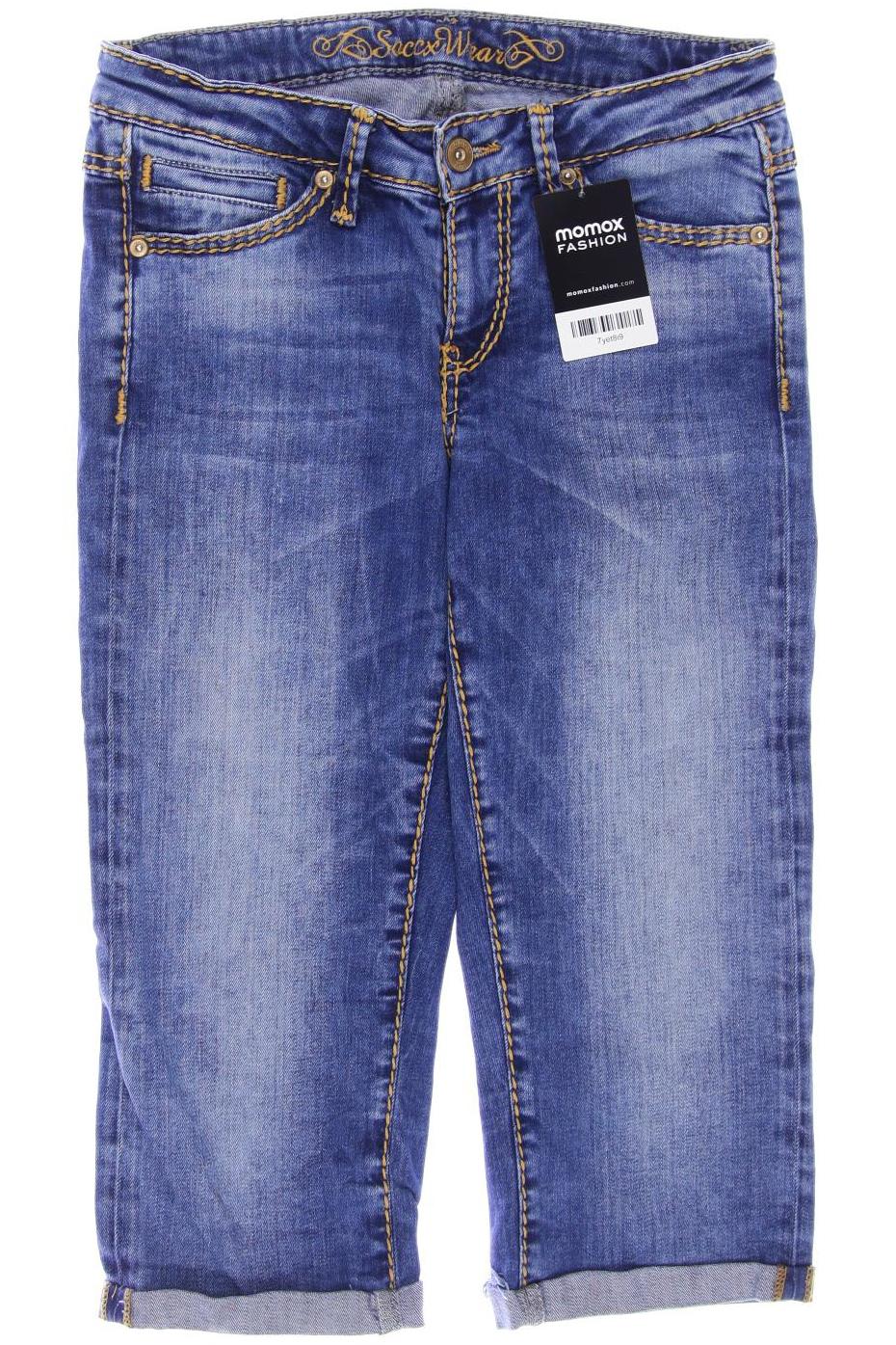 

Soccx Damen Jeans, blau, Gr. 38