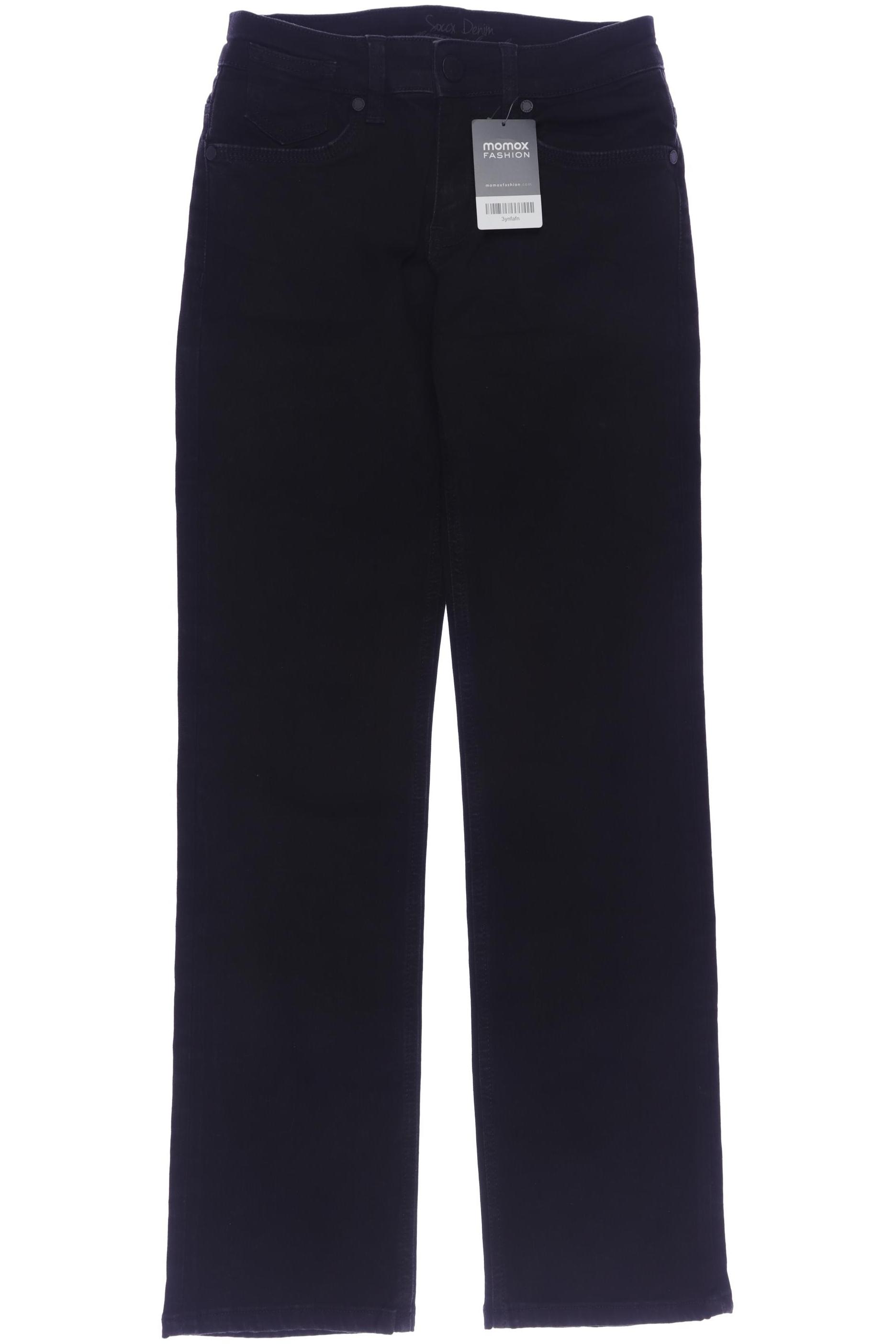 

Soccx Damen Jeans, schwarz, Gr. 29