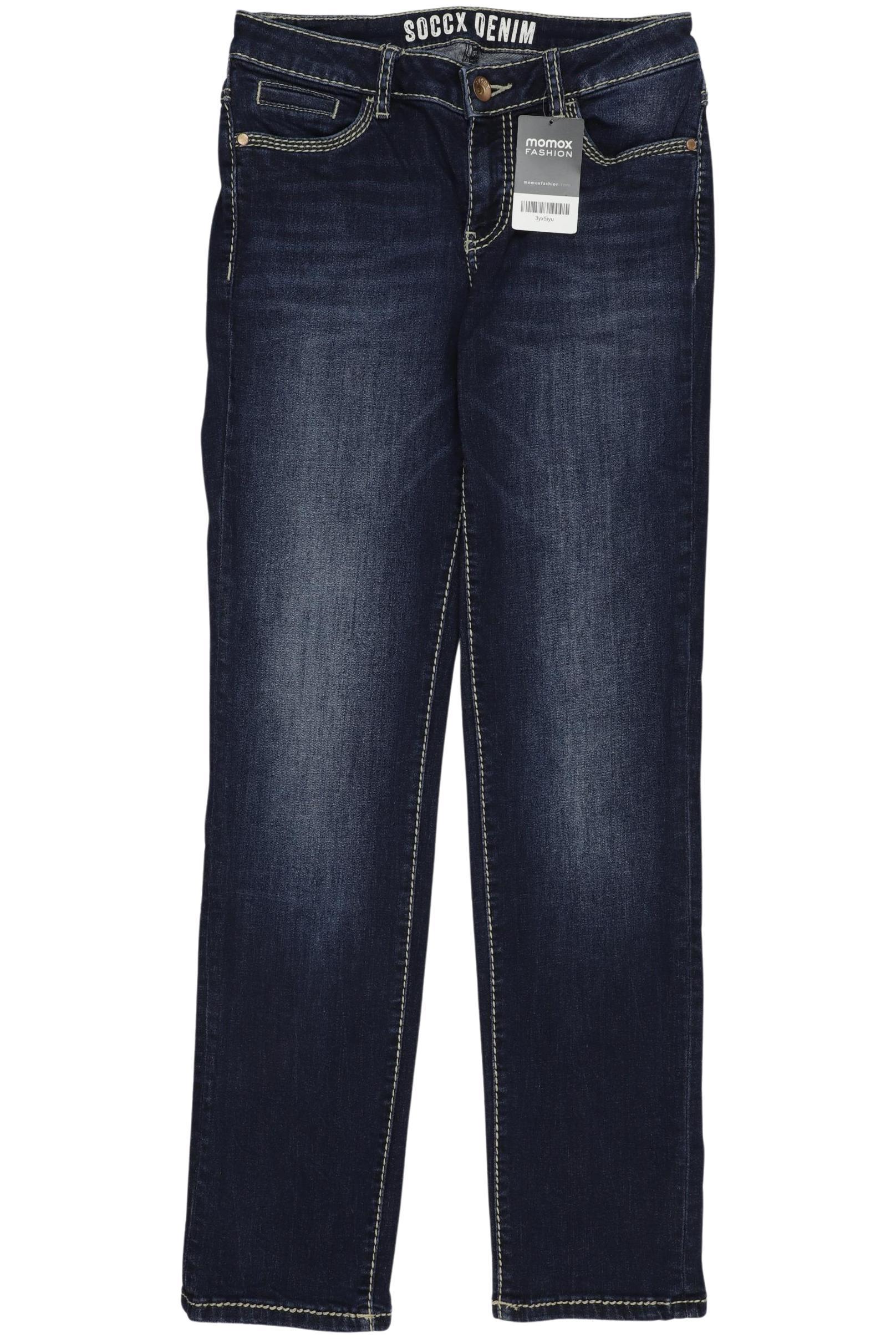 

Soccx Damen Jeans, marineblau, Gr. 27