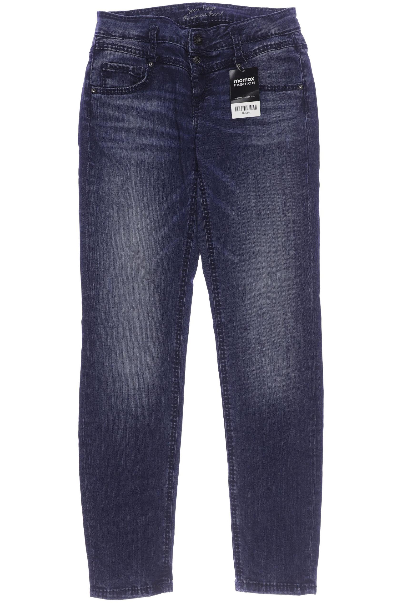 

Soccx Damen Jeans, marineblau, Gr. 30