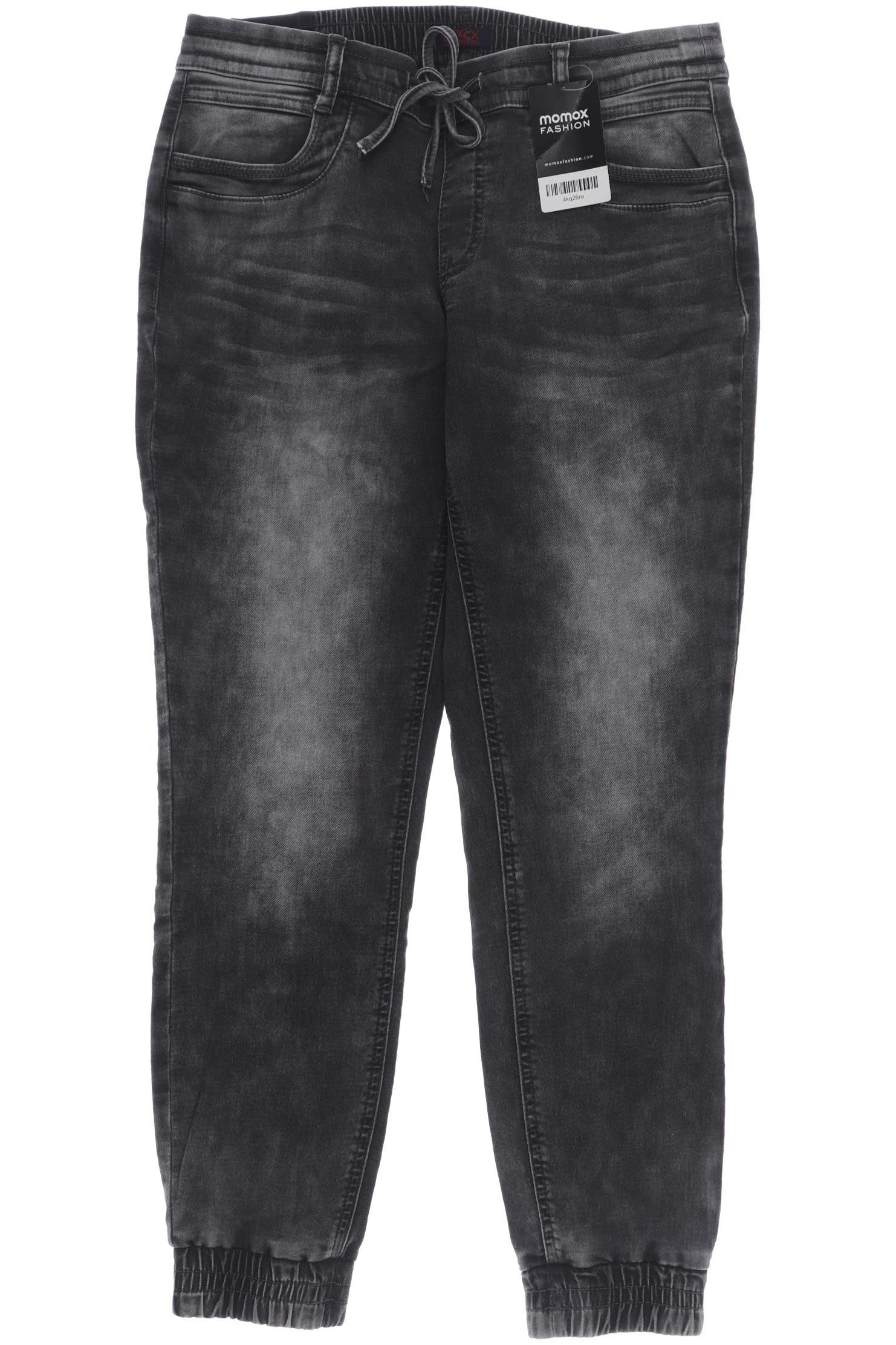 

Soccx Damen Jeans, grau, Gr. 28