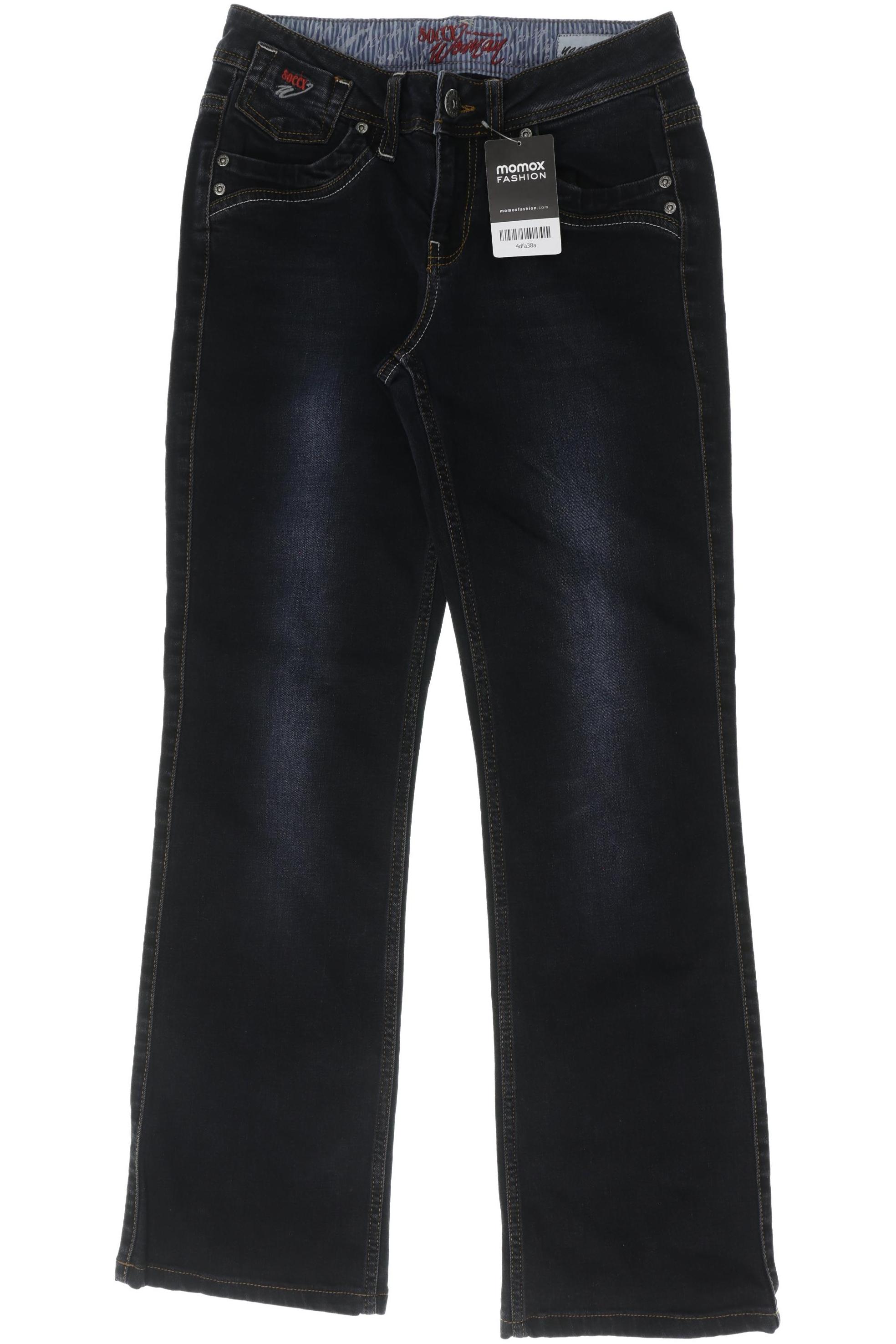 

Soccx Damen Jeans, blau, Gr. 36