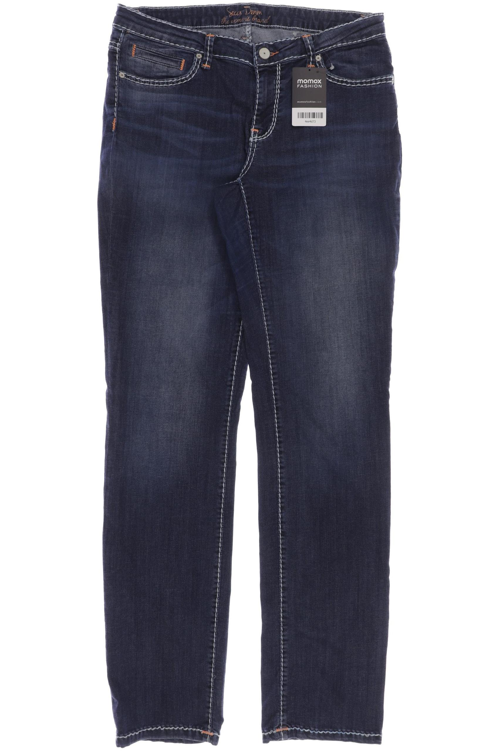 

Soccx Damen Jeans, blau, Gr. 31