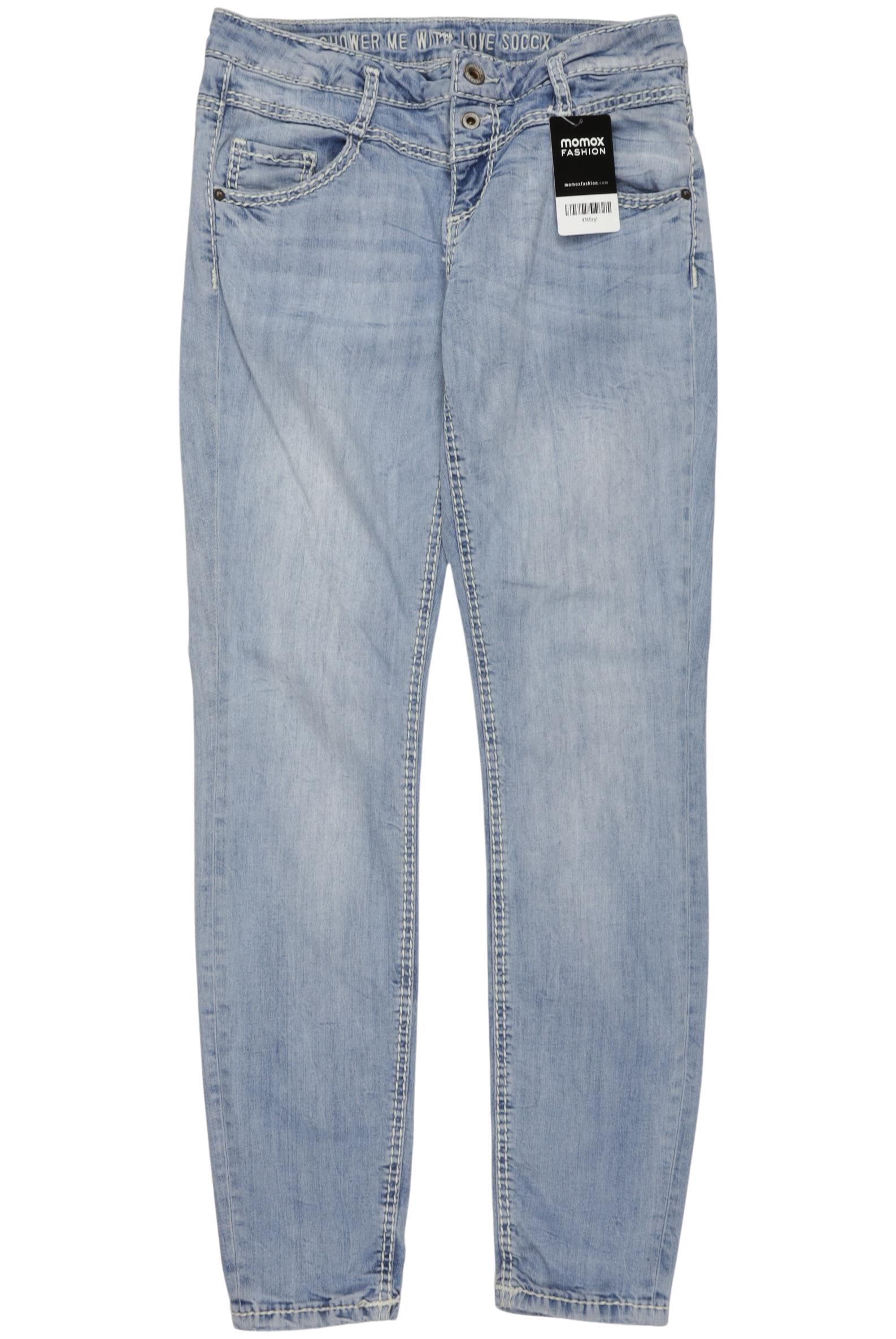 

Soccx Damen Jeans, blau, Gr. 29