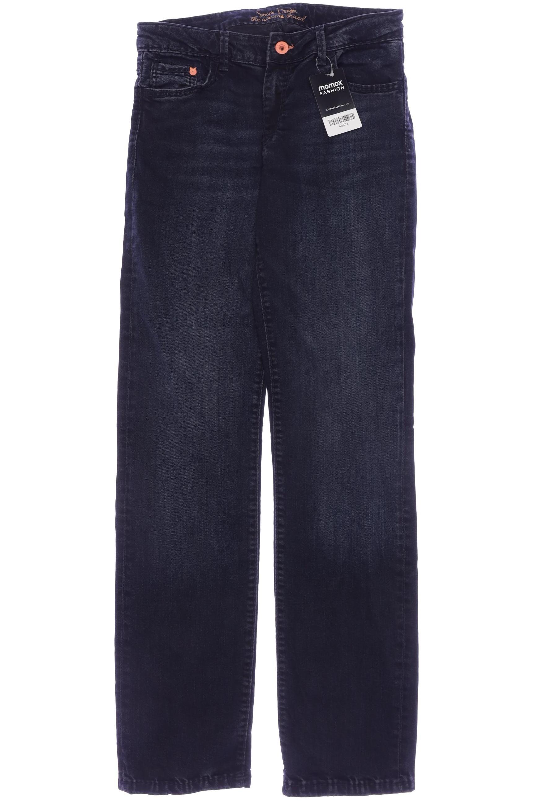 

Soccx Damen Jeans, marineblau, Gr. 28