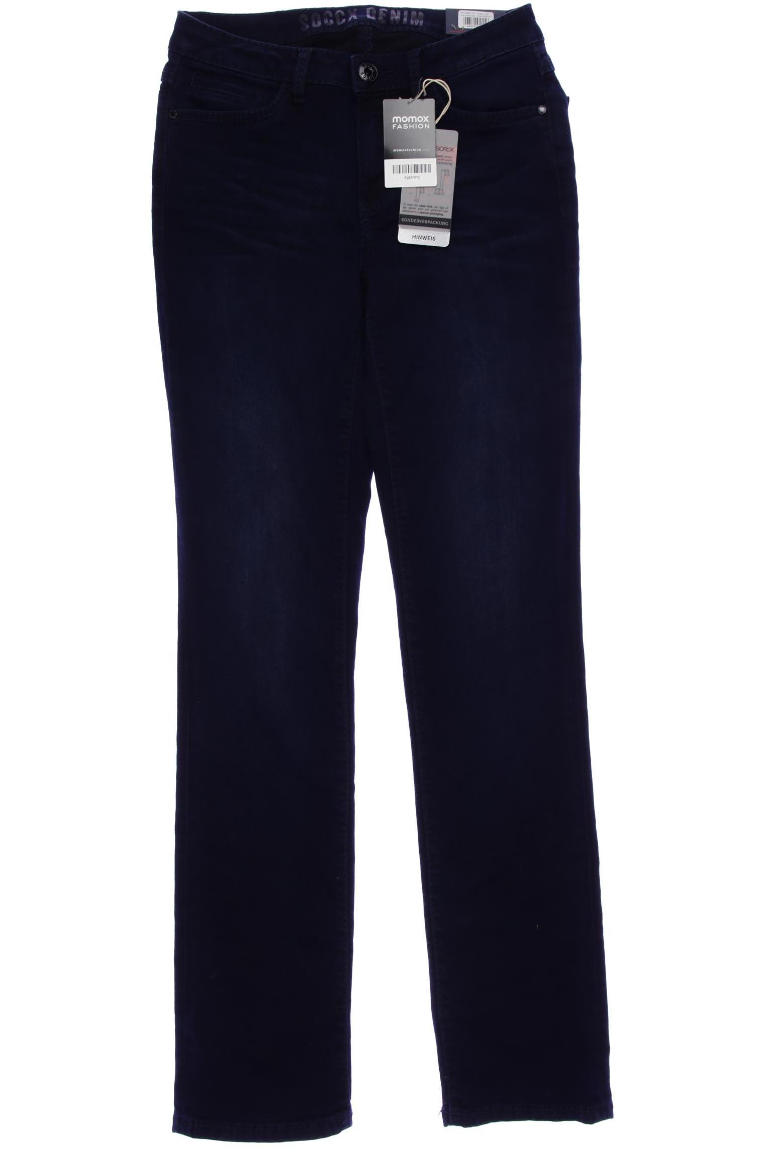 

Soccx Damen Jeans, marineblau, Gr. 28