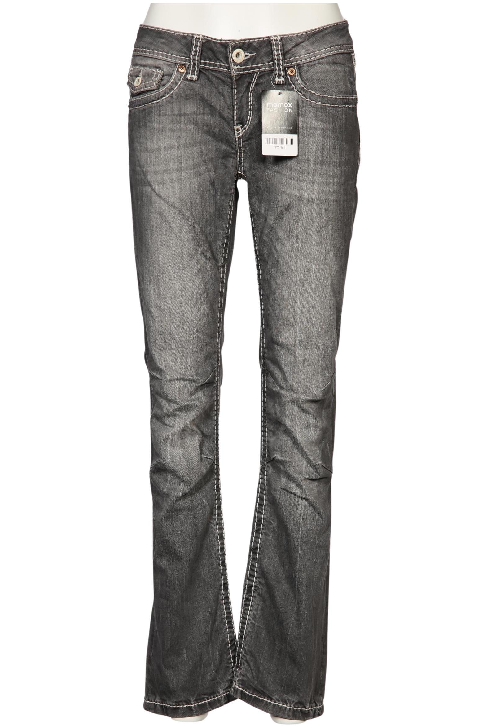 

Soccx Damen Jeans, grau, Gr. 28