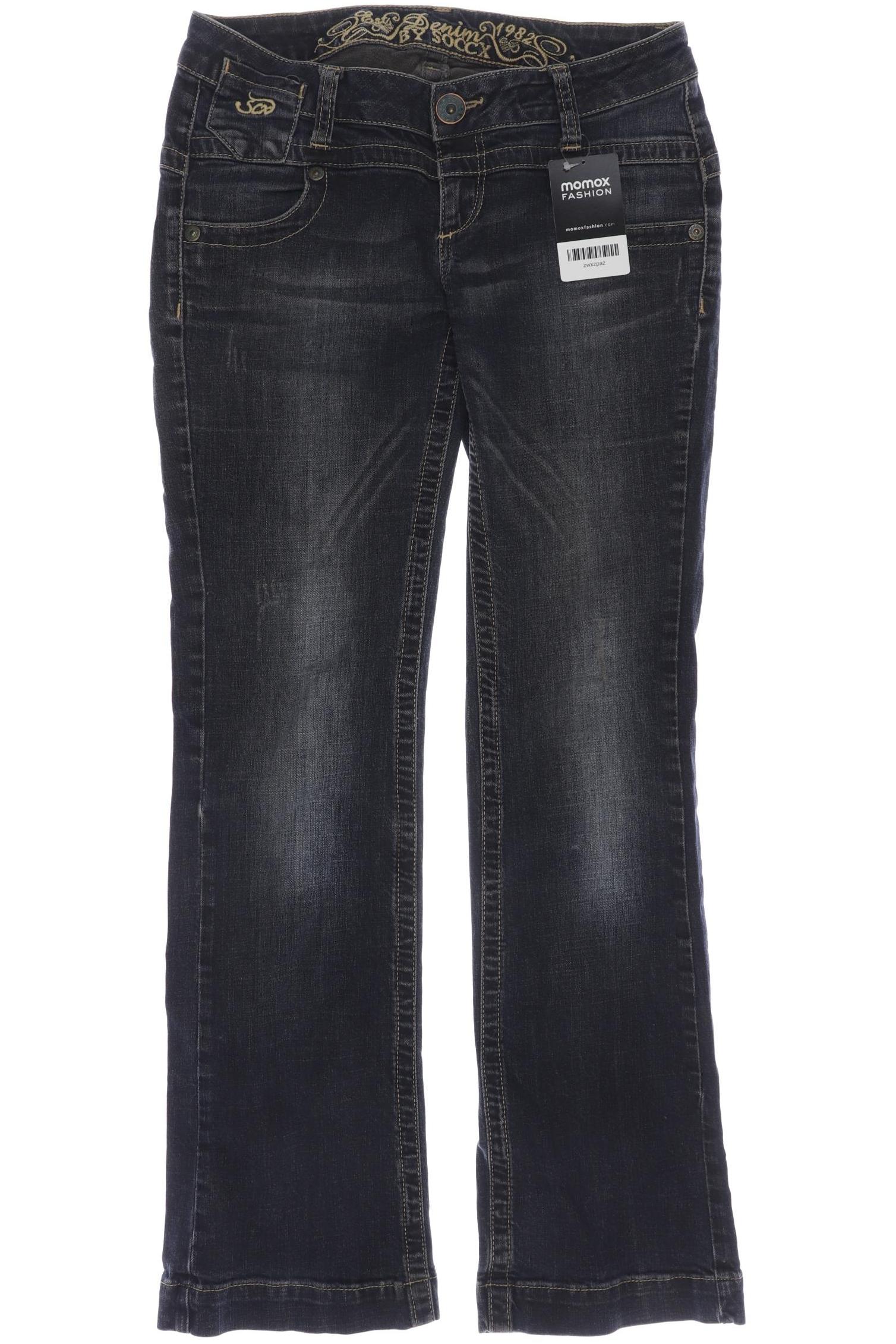 

Soccx Damen Jeans, marineblau, Gr. 28