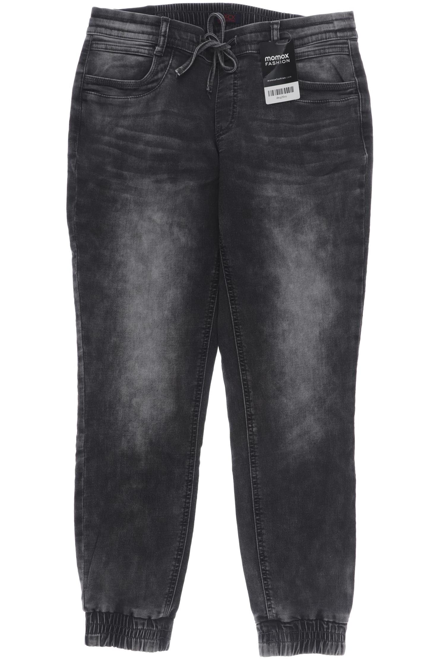 

SOCCX Damen Jeans, grau