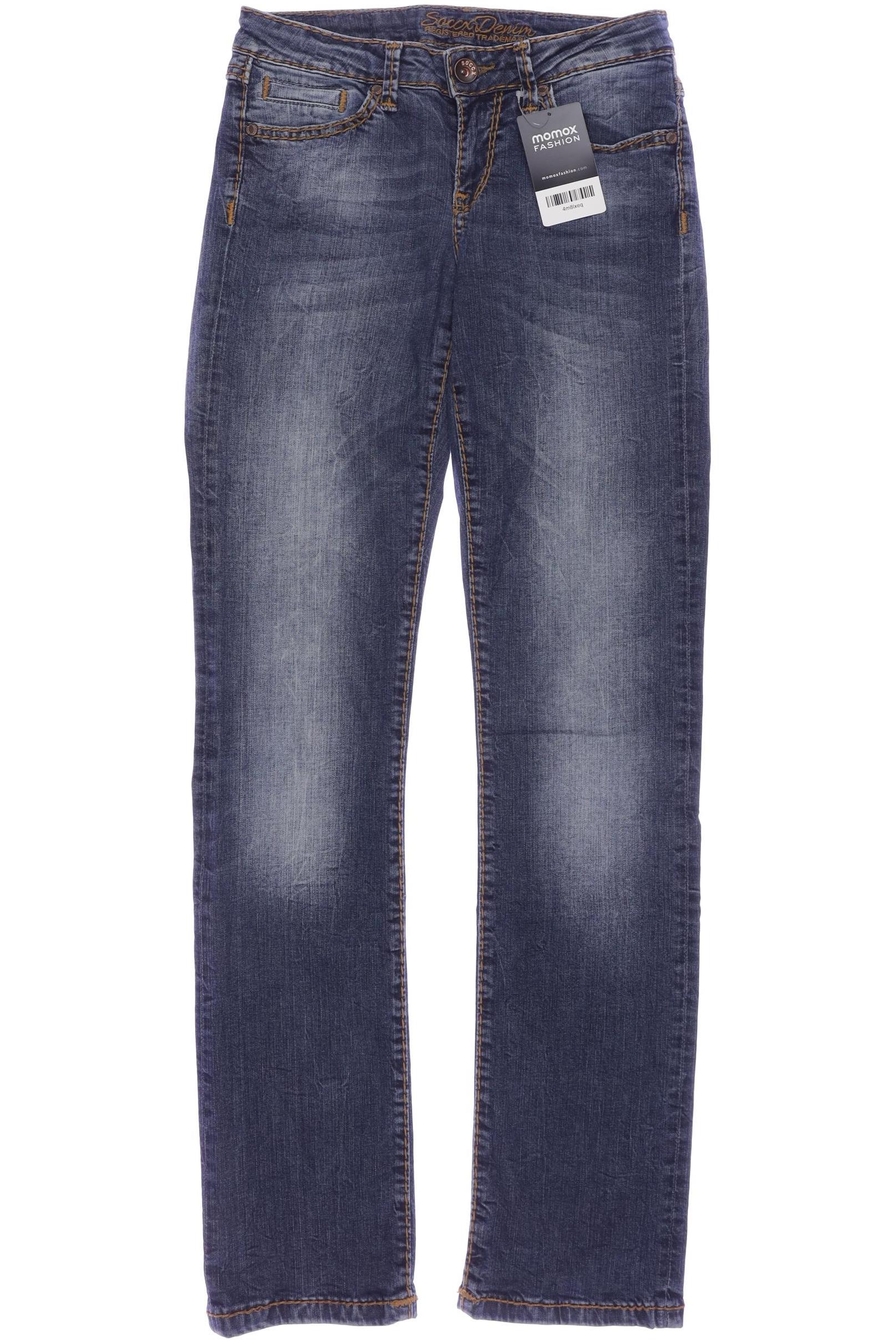 

Soccx Damen Jeans, marineblau, Gr. 26