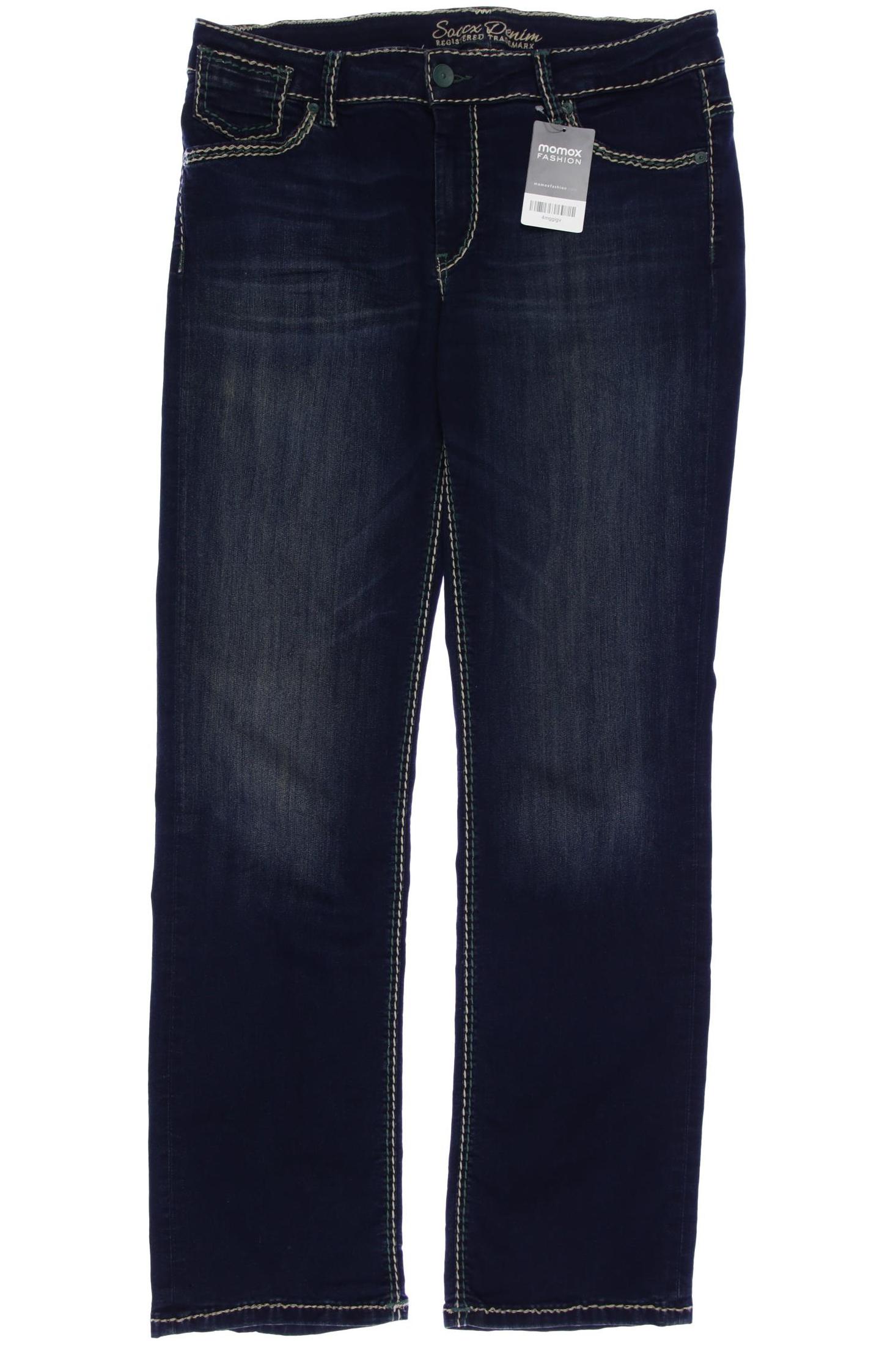 

Soccx Damen Jeans, marineblau, Gr. 44