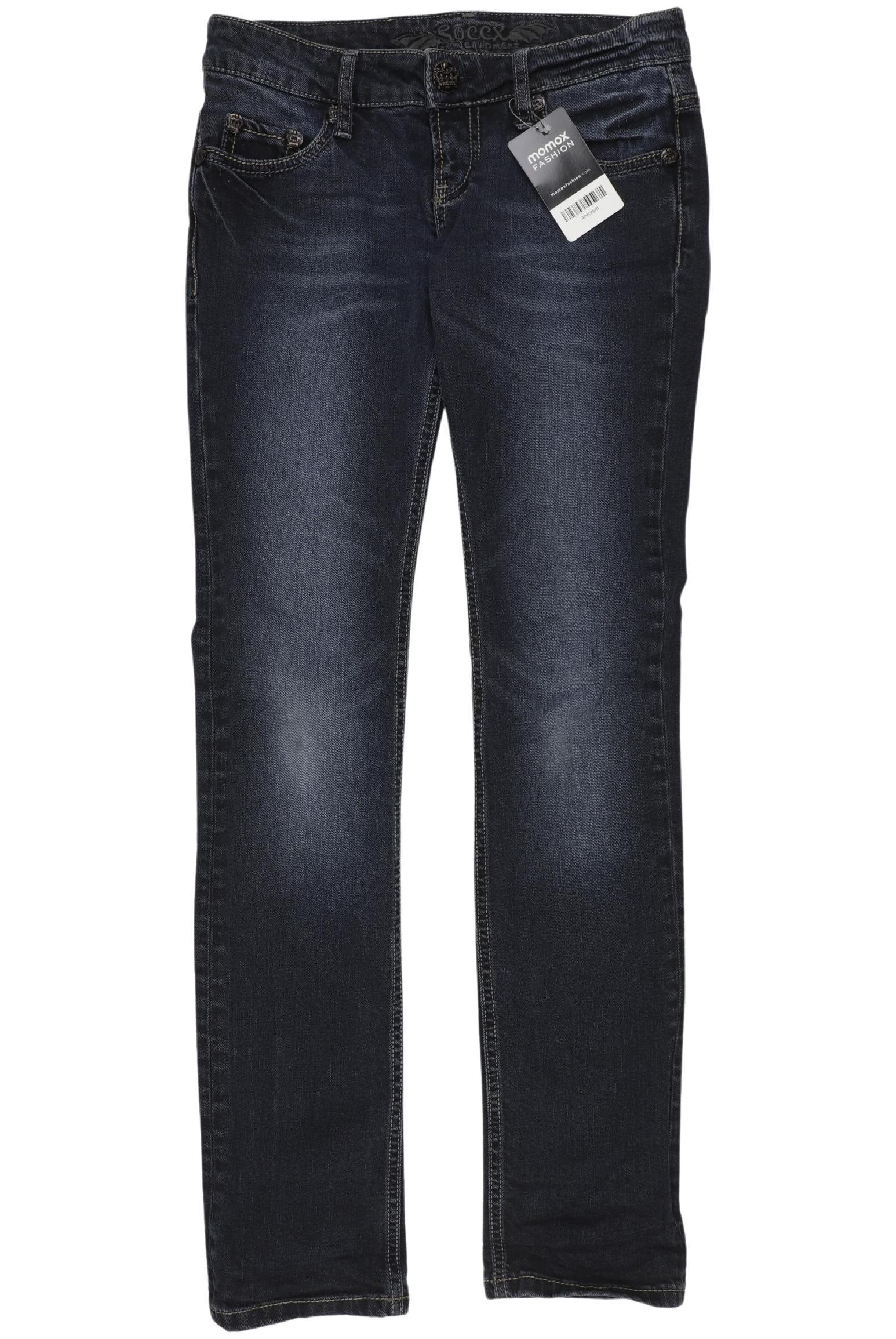 

Soccx Damen Jeans, marineblau, Gr. 25