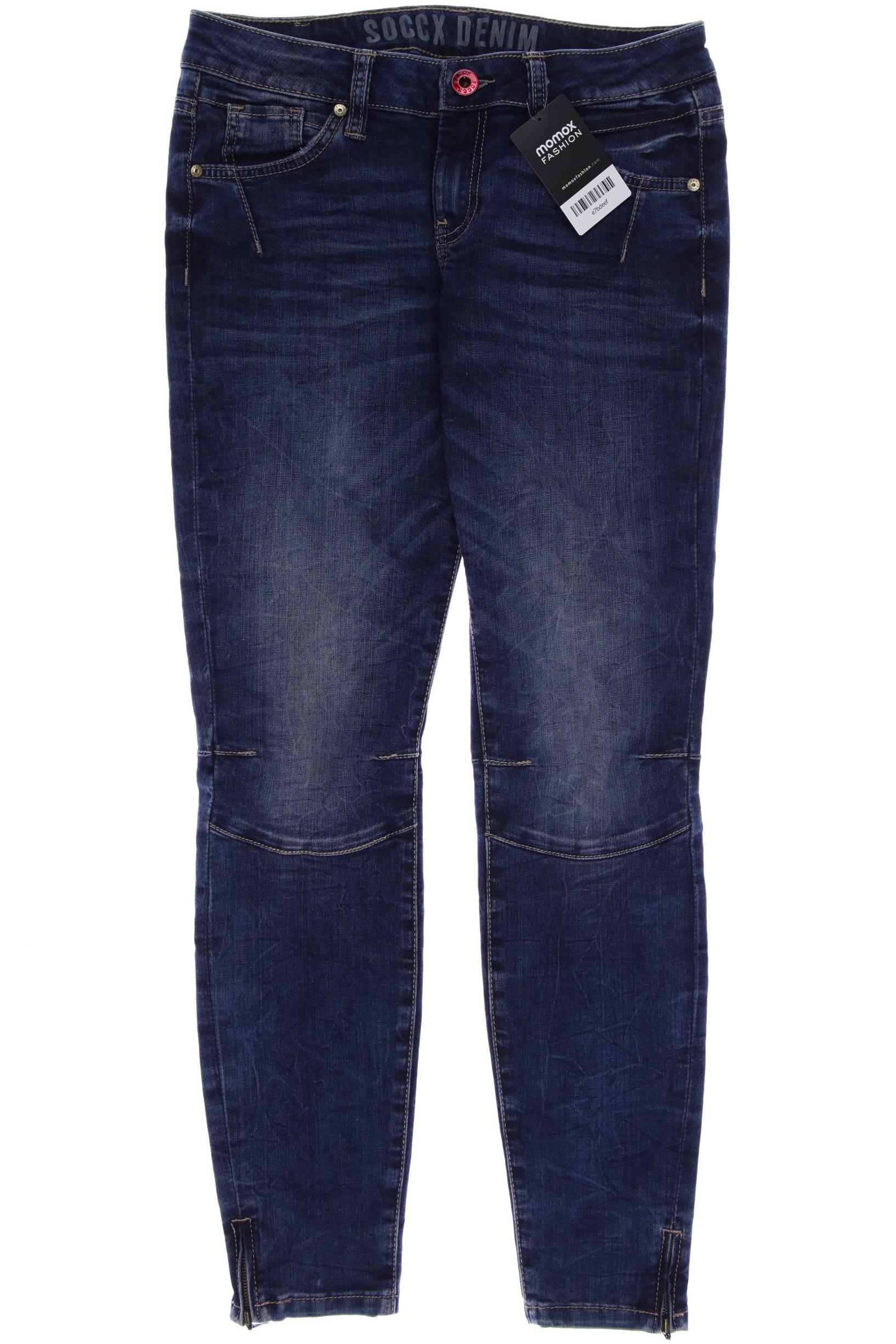 

Soccx Damen Jeans, marineblau, Gr. 29