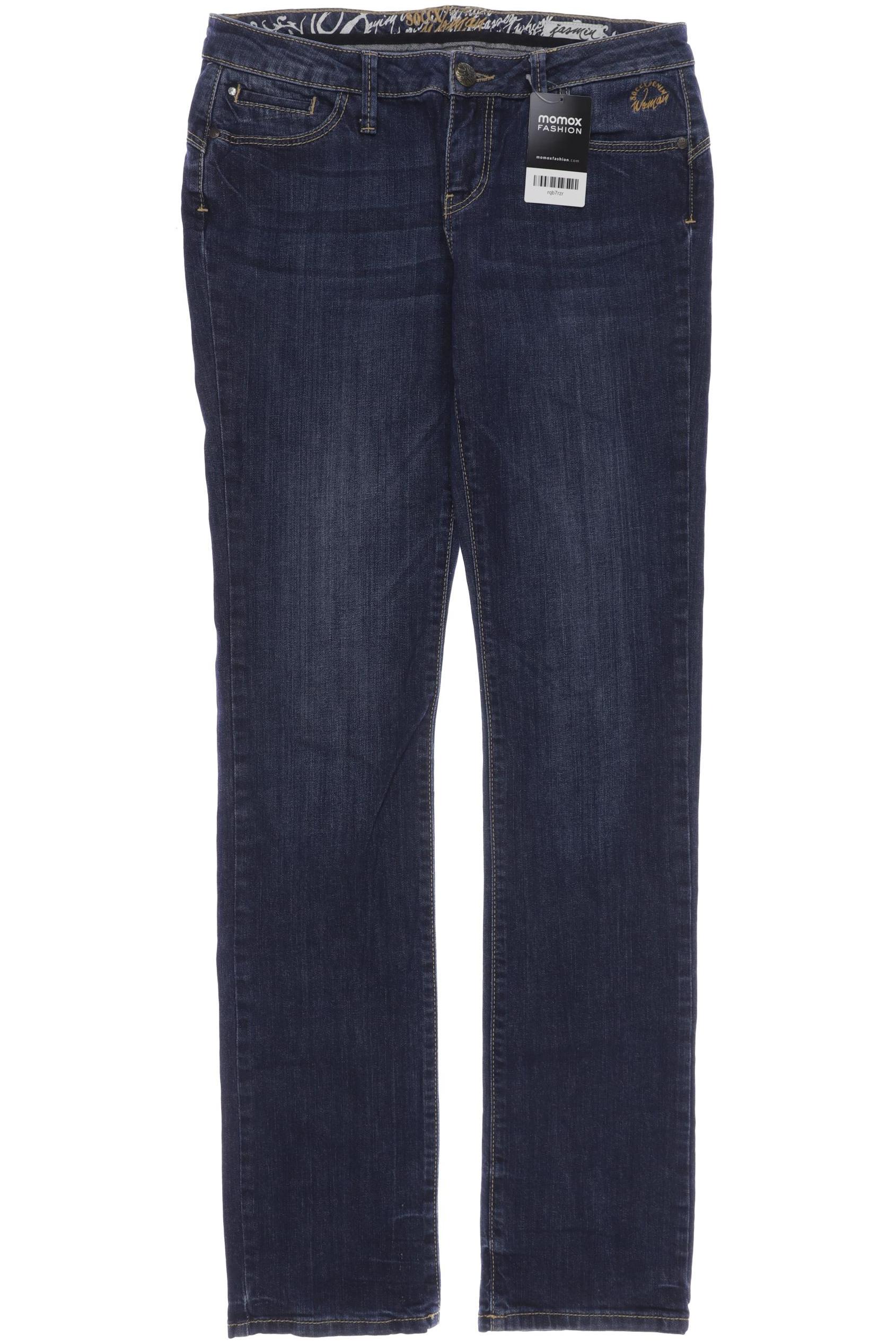 

Soccx Damen Jeans, blau, Gr. 40