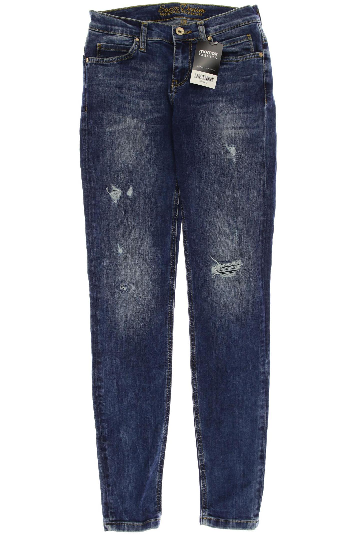 

SOCCX Damen Jeans, marineblau