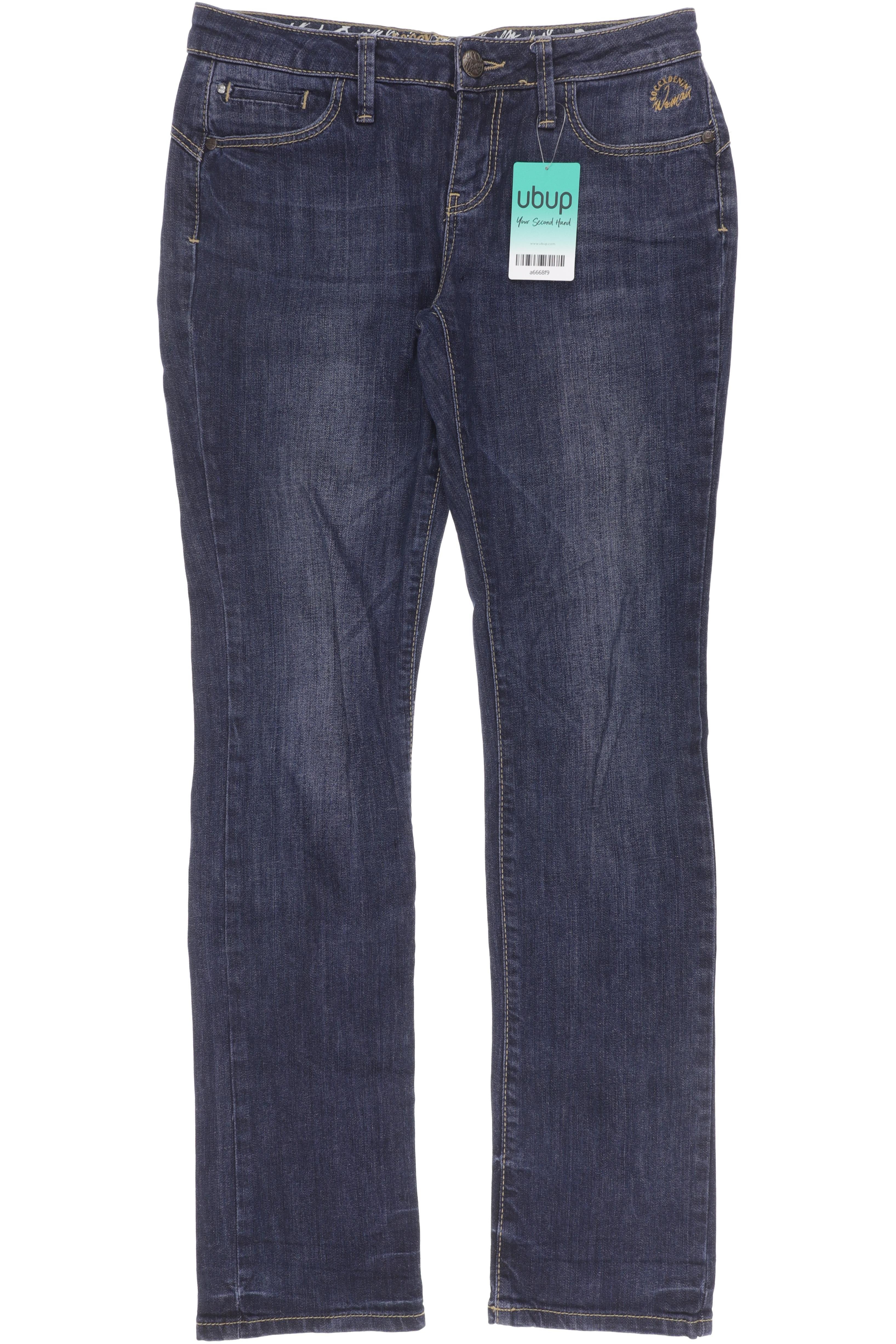

Soccx Damen Jeans, blau, Gr. 38