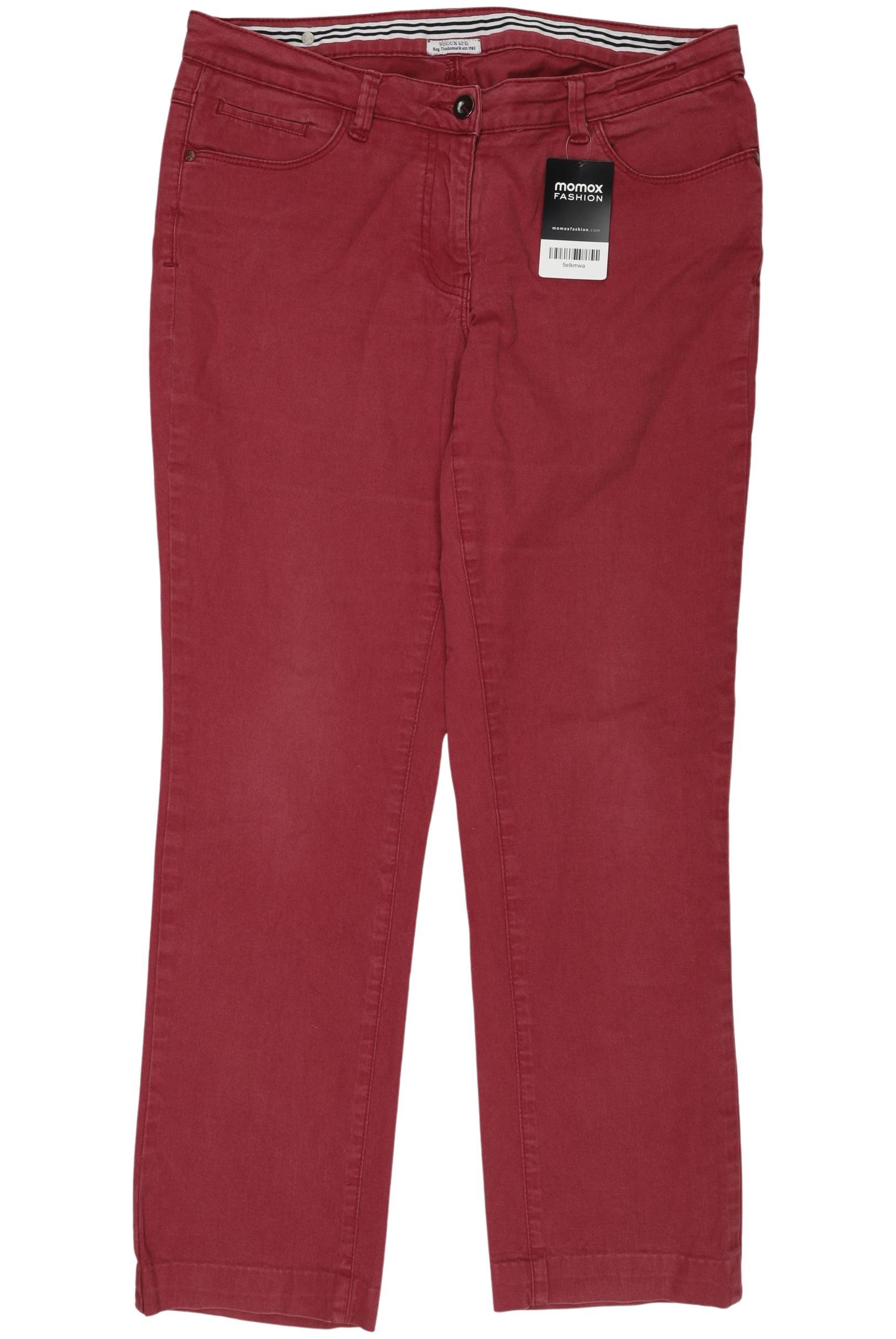 

Soccx Damen Jeans, rot, Gr. 31