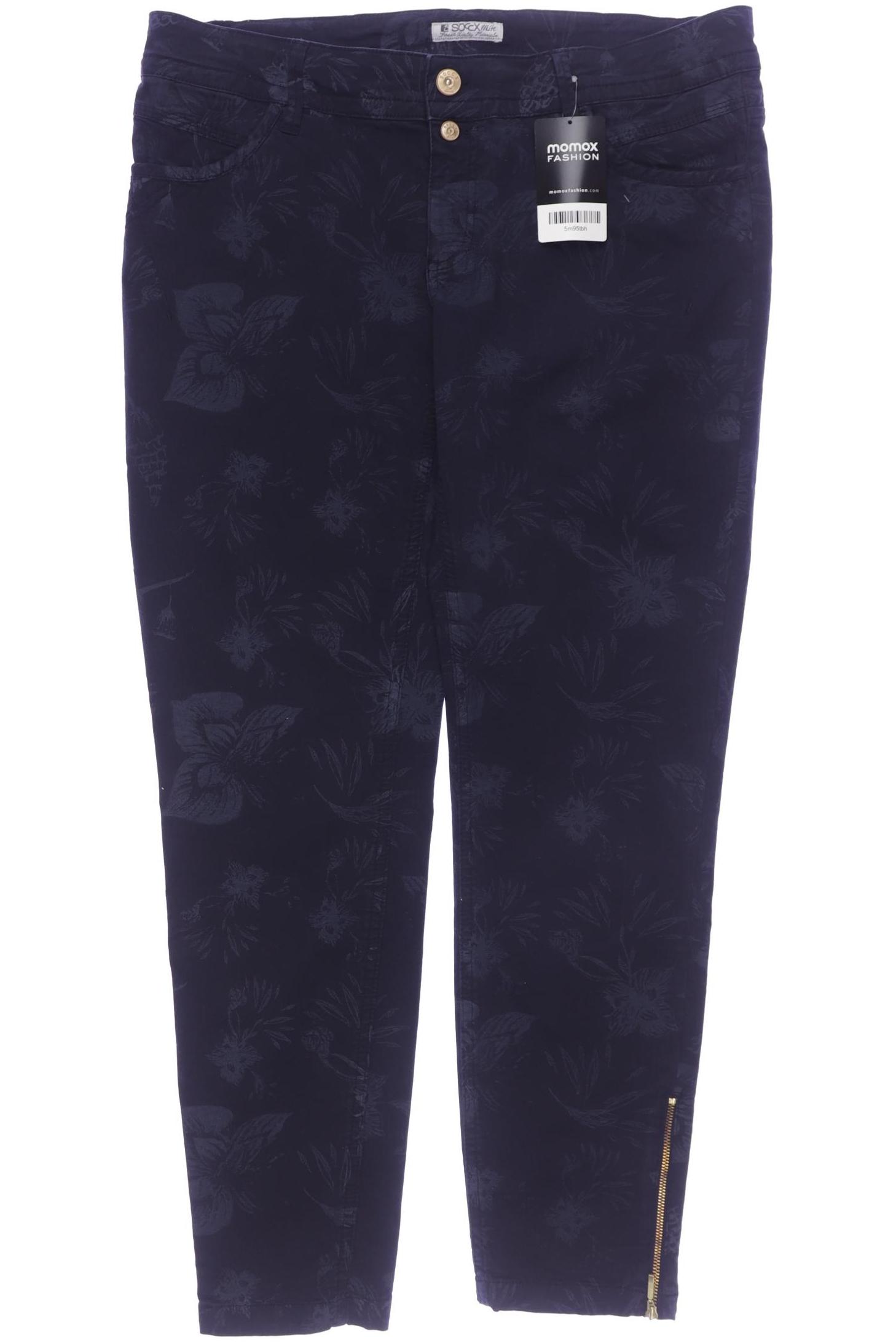 

Soccx Damen Jeans, marineblau, Gr. 30