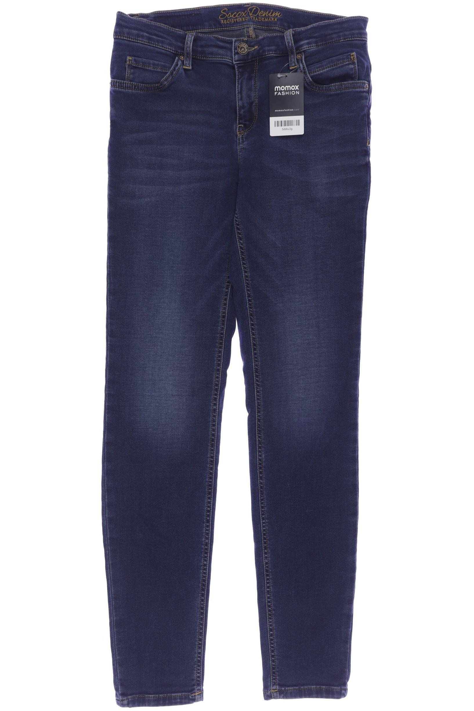 

Soccx Damen Jeans, marineblau, Gr. 29