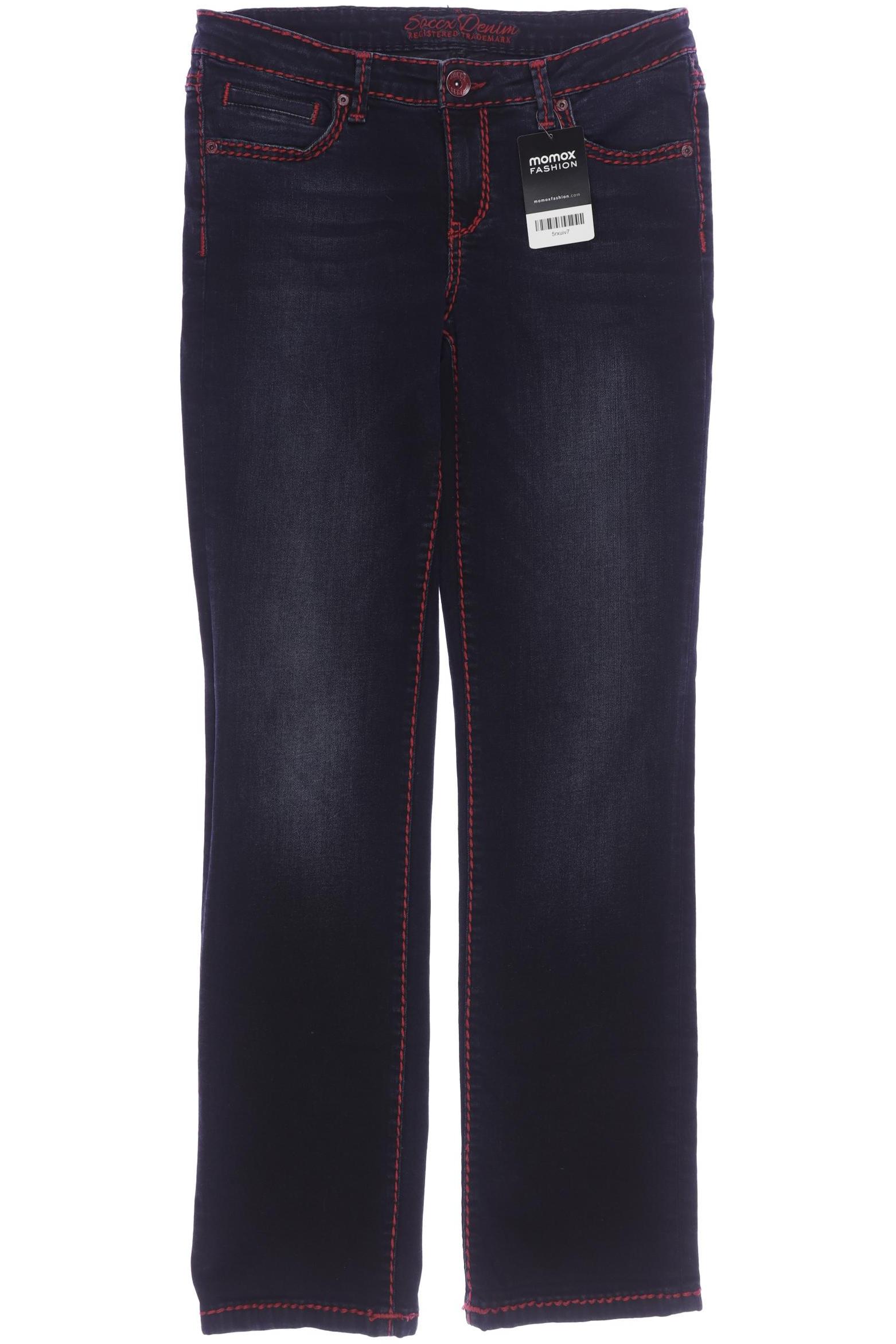 

Soccx Damen Jeans, marineblau, Gr. 31