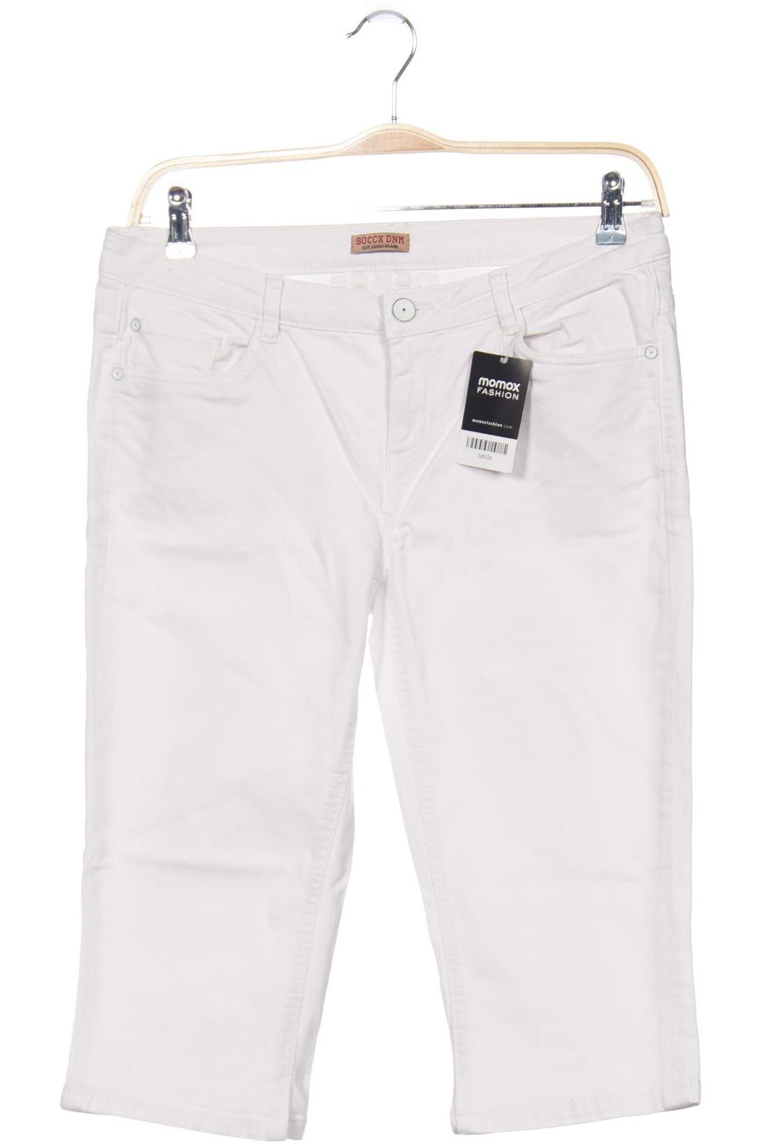 

SOCCX Damen Jeans, weiß