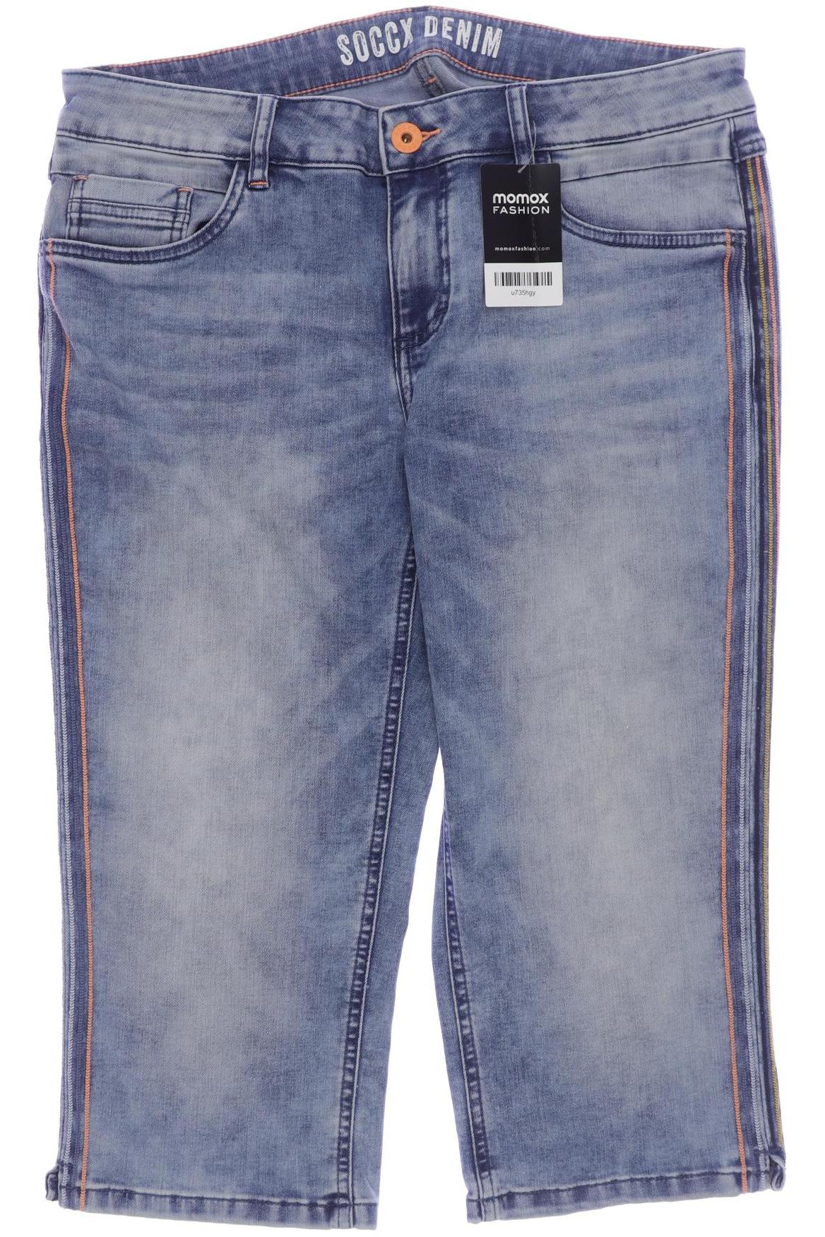 

Soccx Damen Jeans, blau, Gr. 32