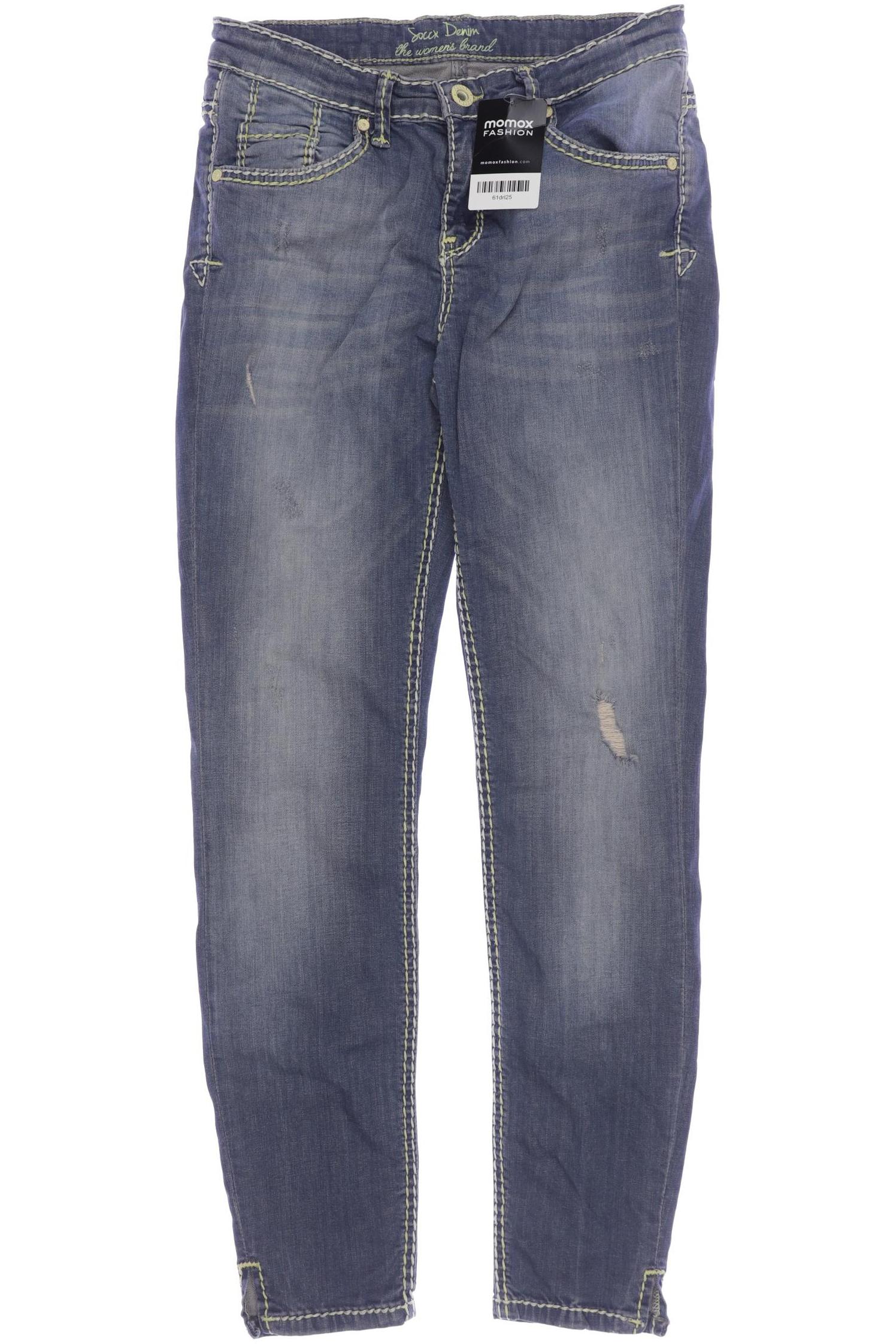 

Soccx Damen Jeans, blau, Gr. 29