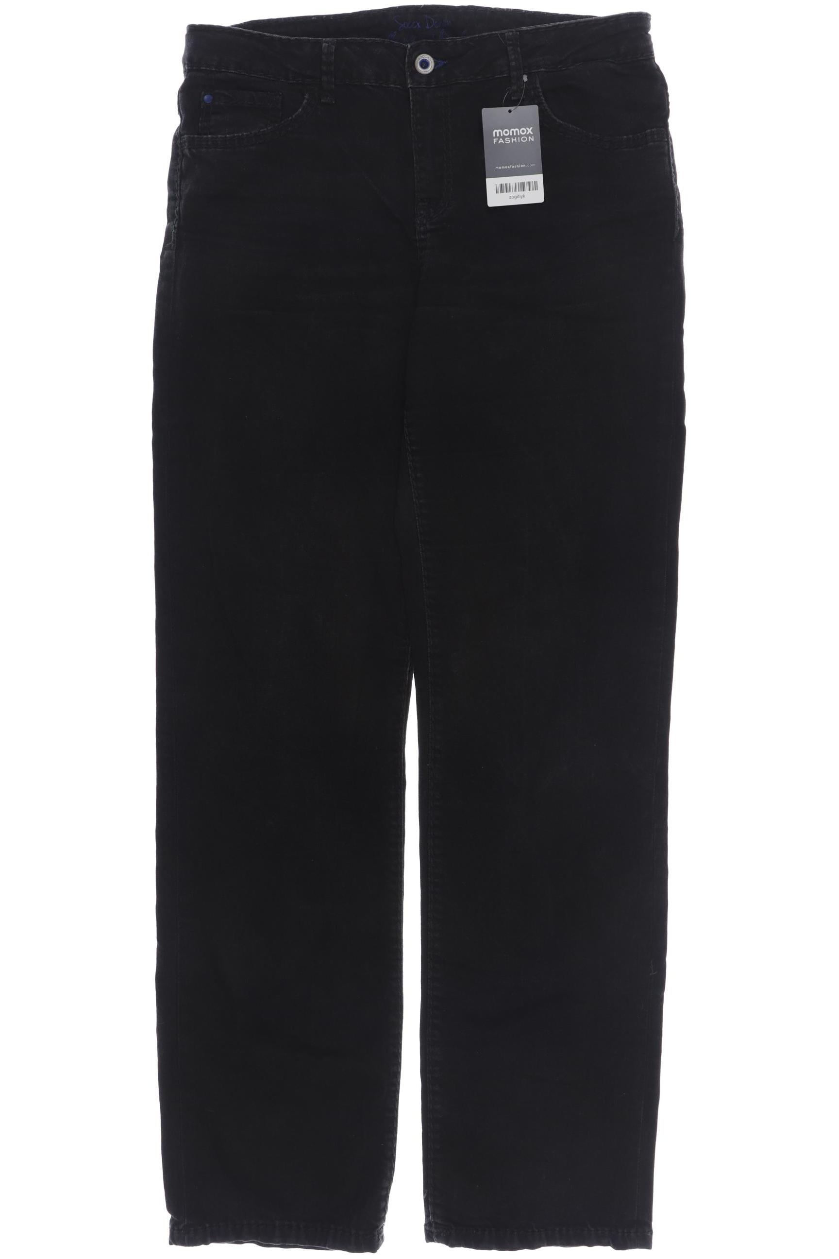 

Soccx Damen Jeans, schwarz, Gr. 31