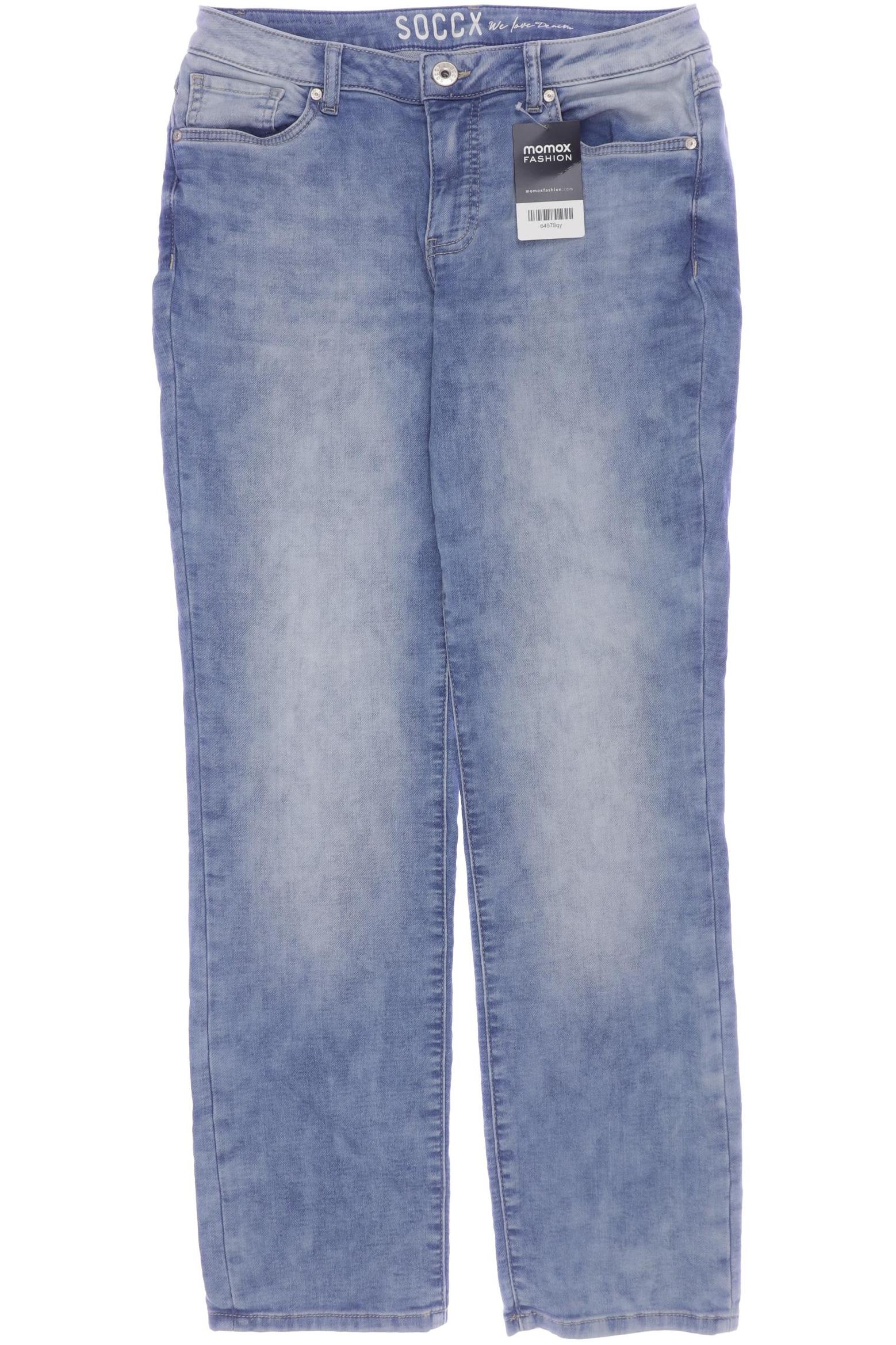 

Soccx Damen Jeans, blau, Gr. 29