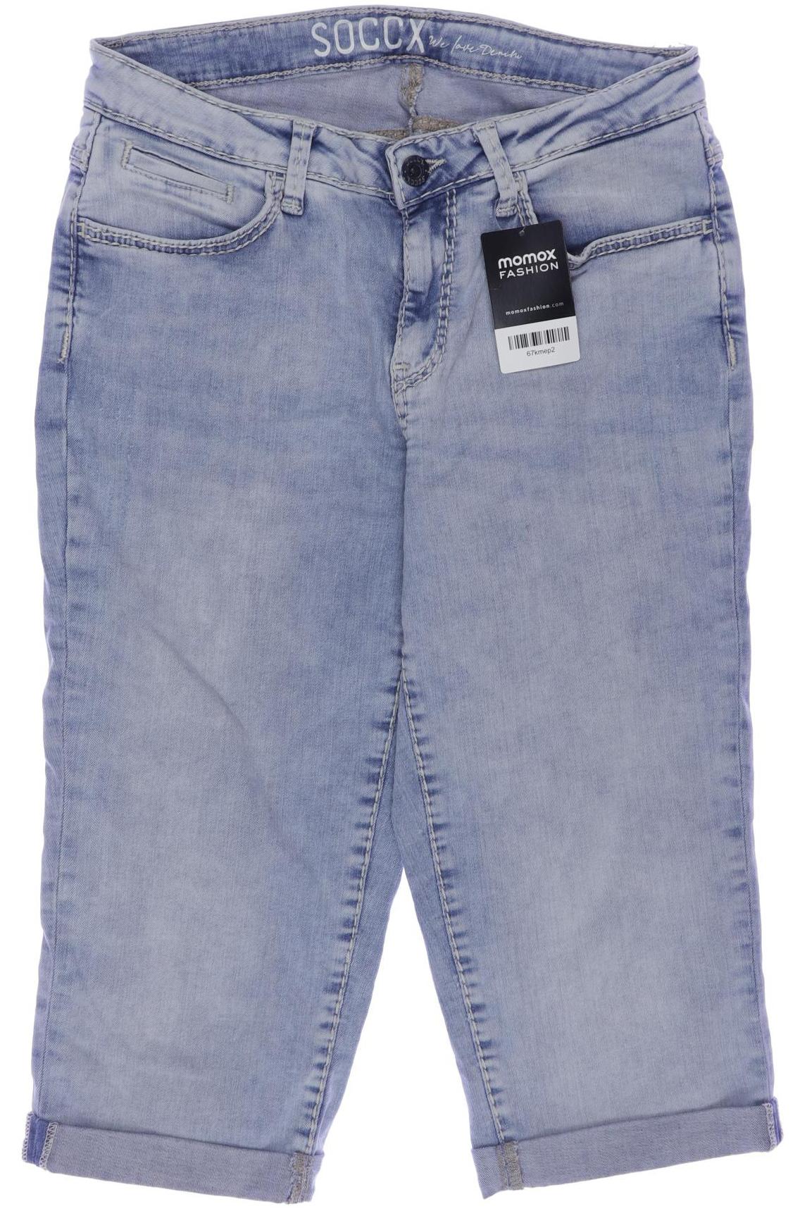 

Soccx Damen Jeans, blau, Gr. 30