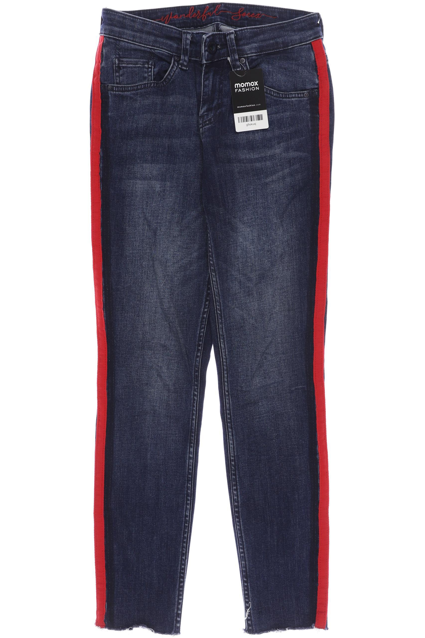 

Soccx Damen Jeans, blau, Gr. 26