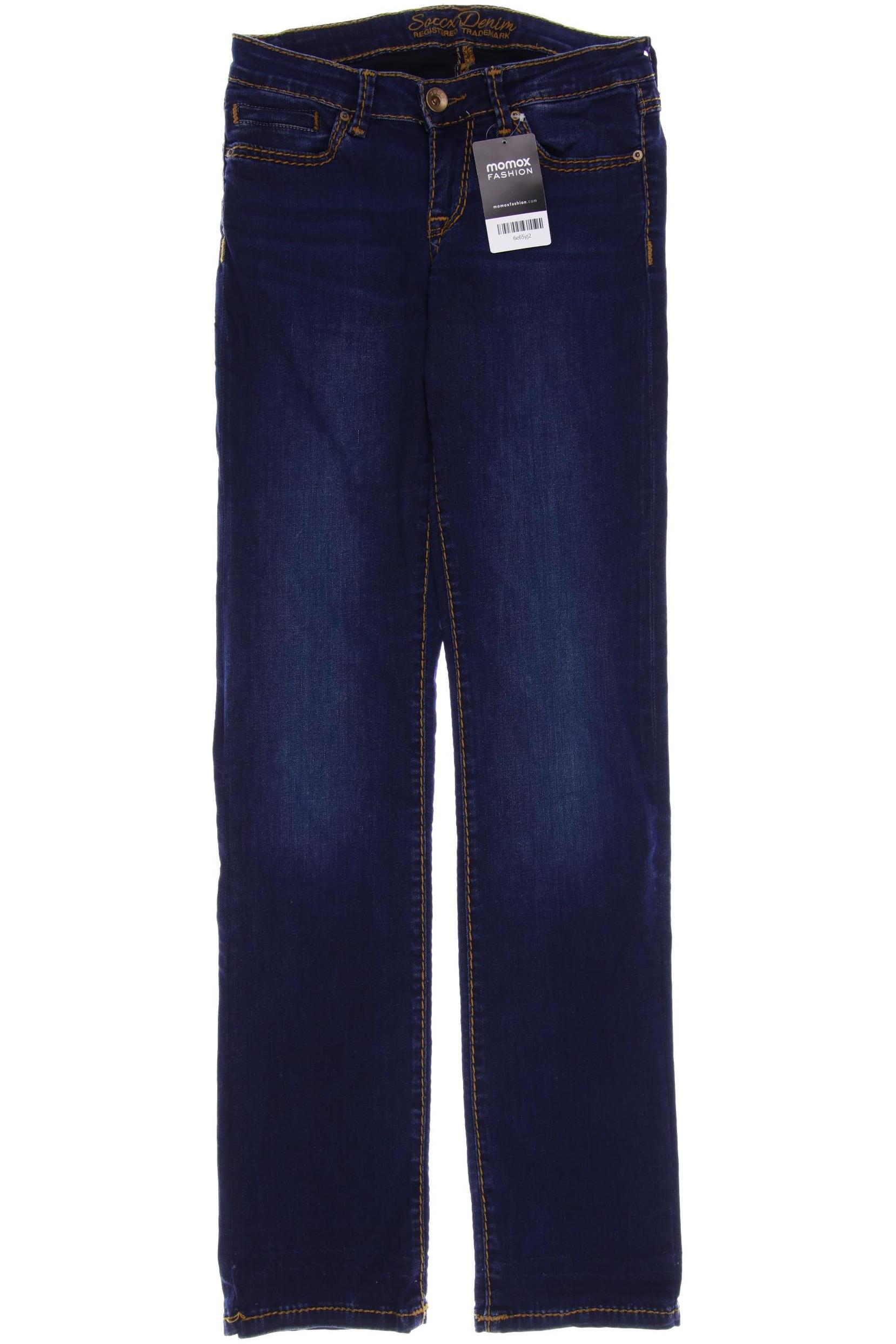 

SOCCX Damen Jeans, marineblau