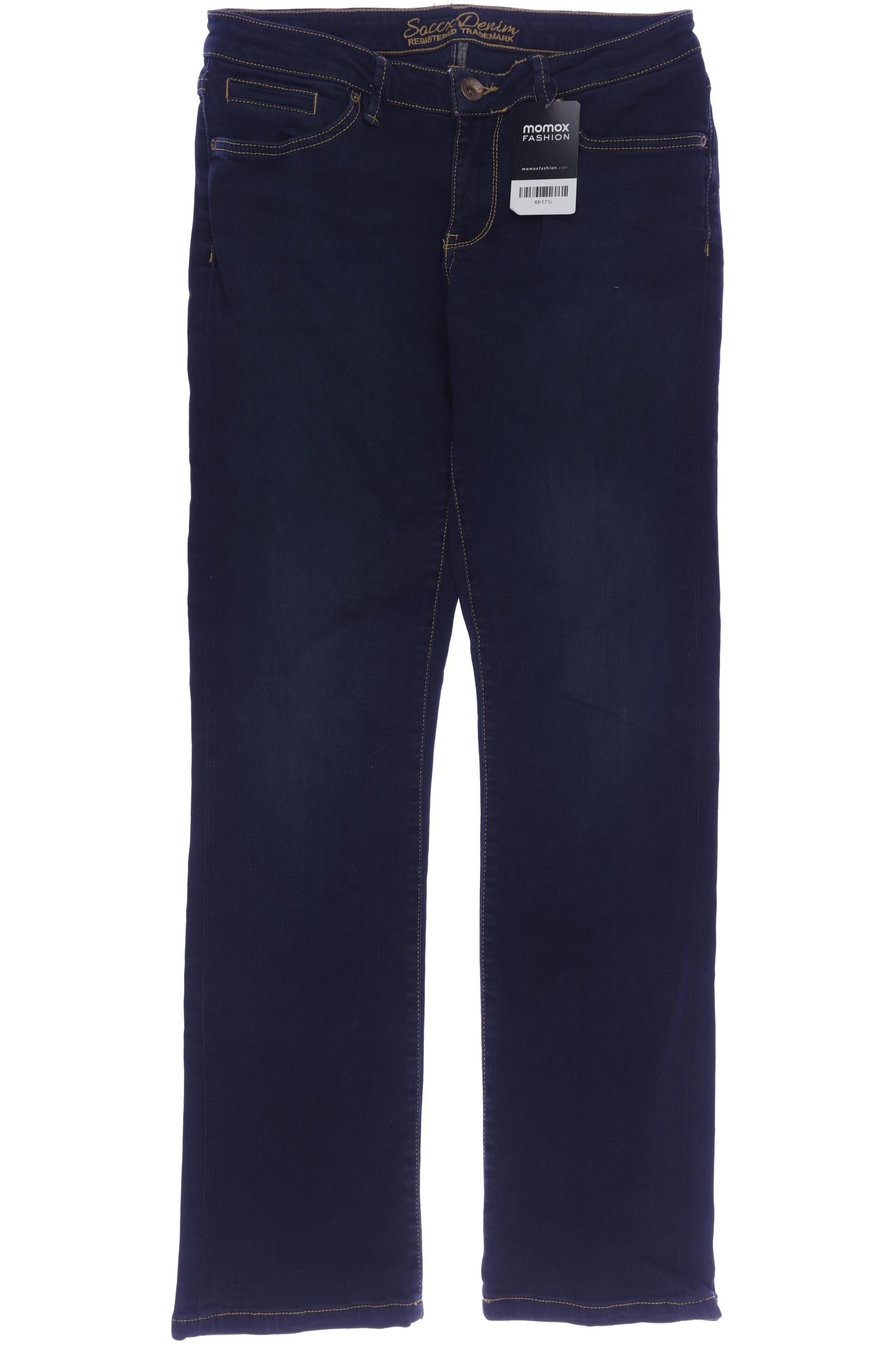 

Soccx Damen Jeans, marineblau, Gr. 30