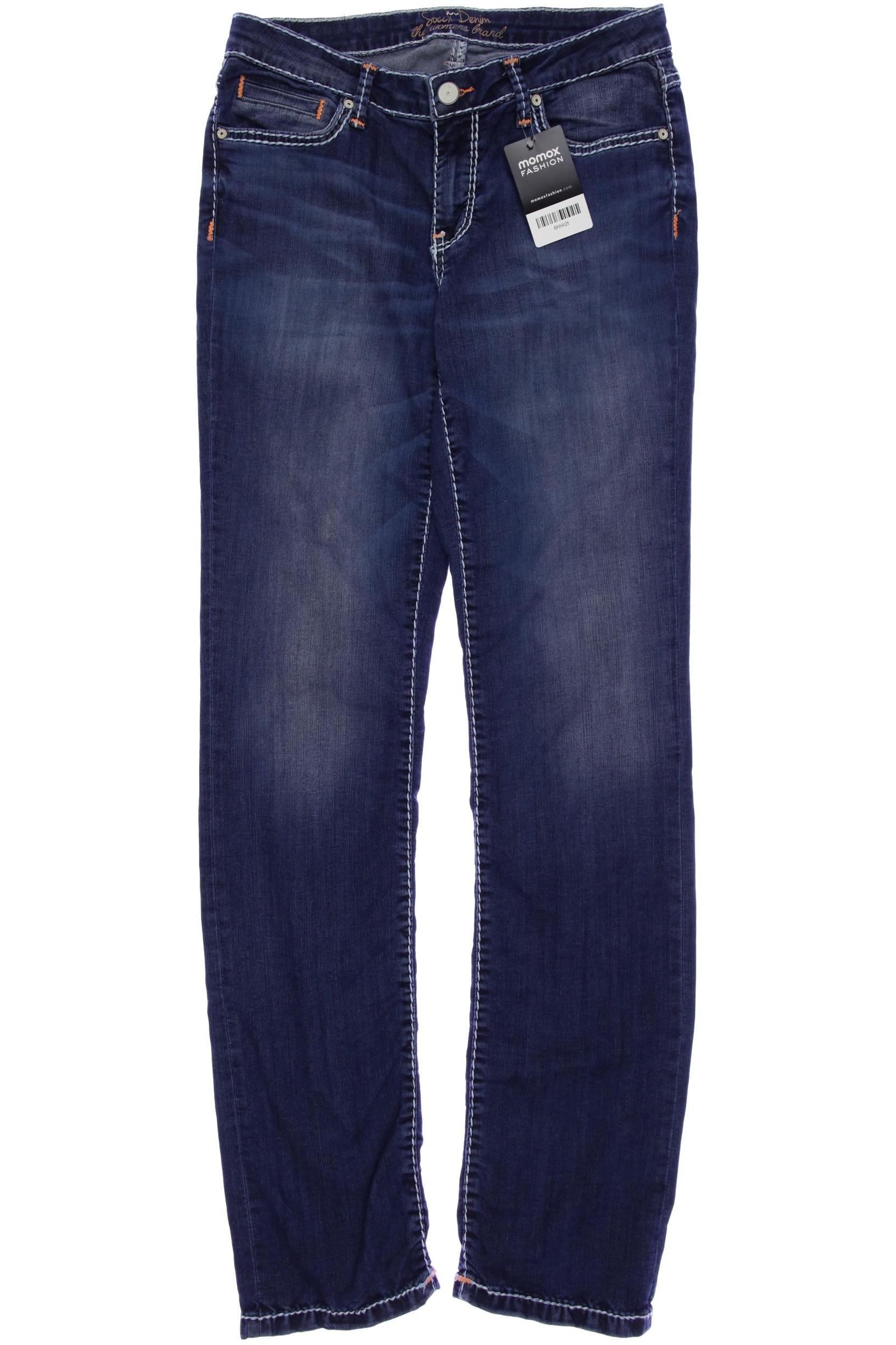 

Soccx Damen Jeans, marineblau, Gr. 29