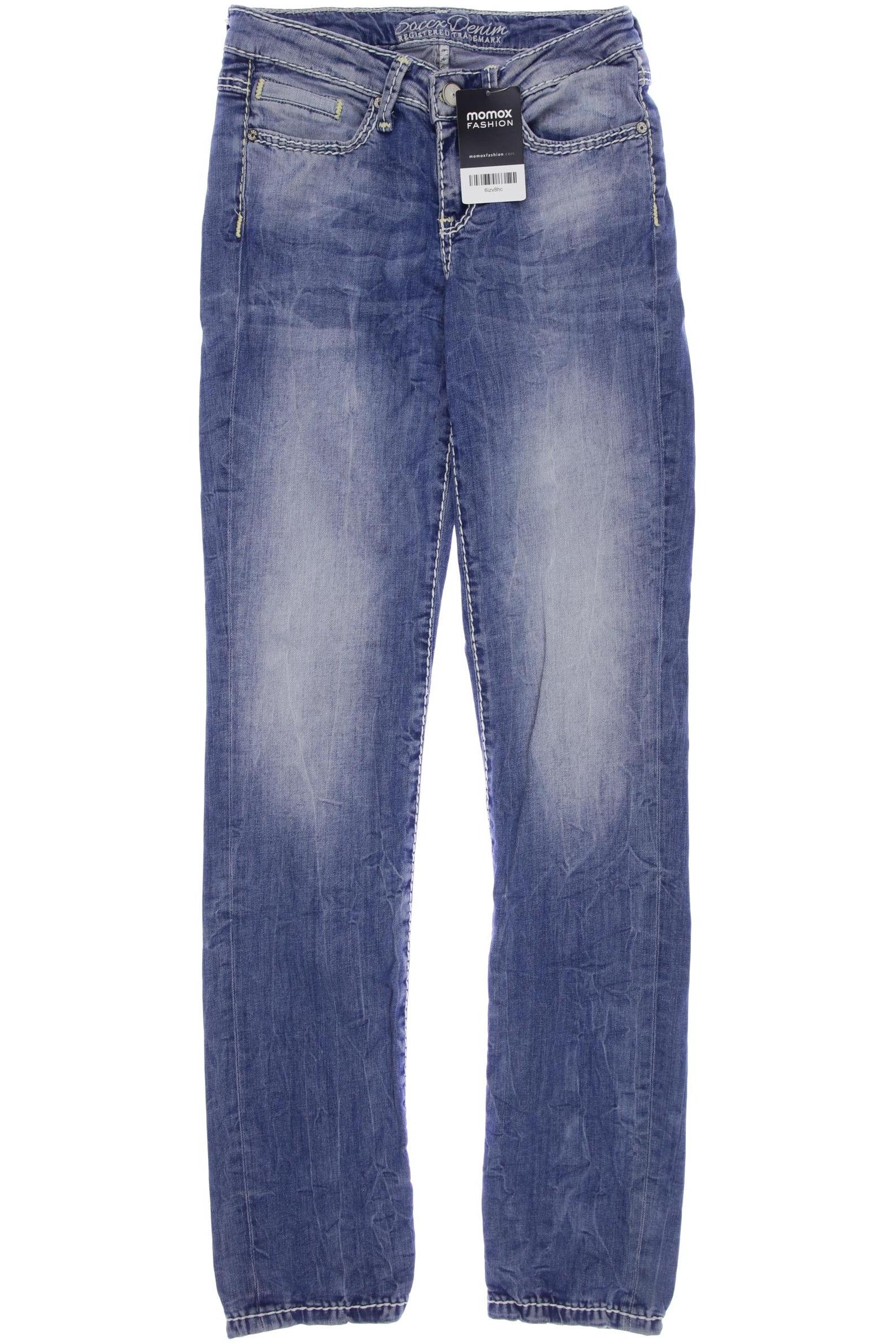 

Soccx Damen Jeans, blau, Gr. 26