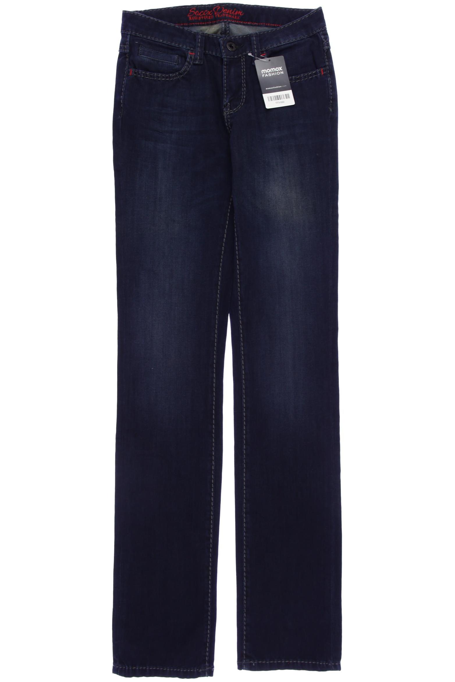 

Soccx Damen Jeans, marineblau, Gr. 27