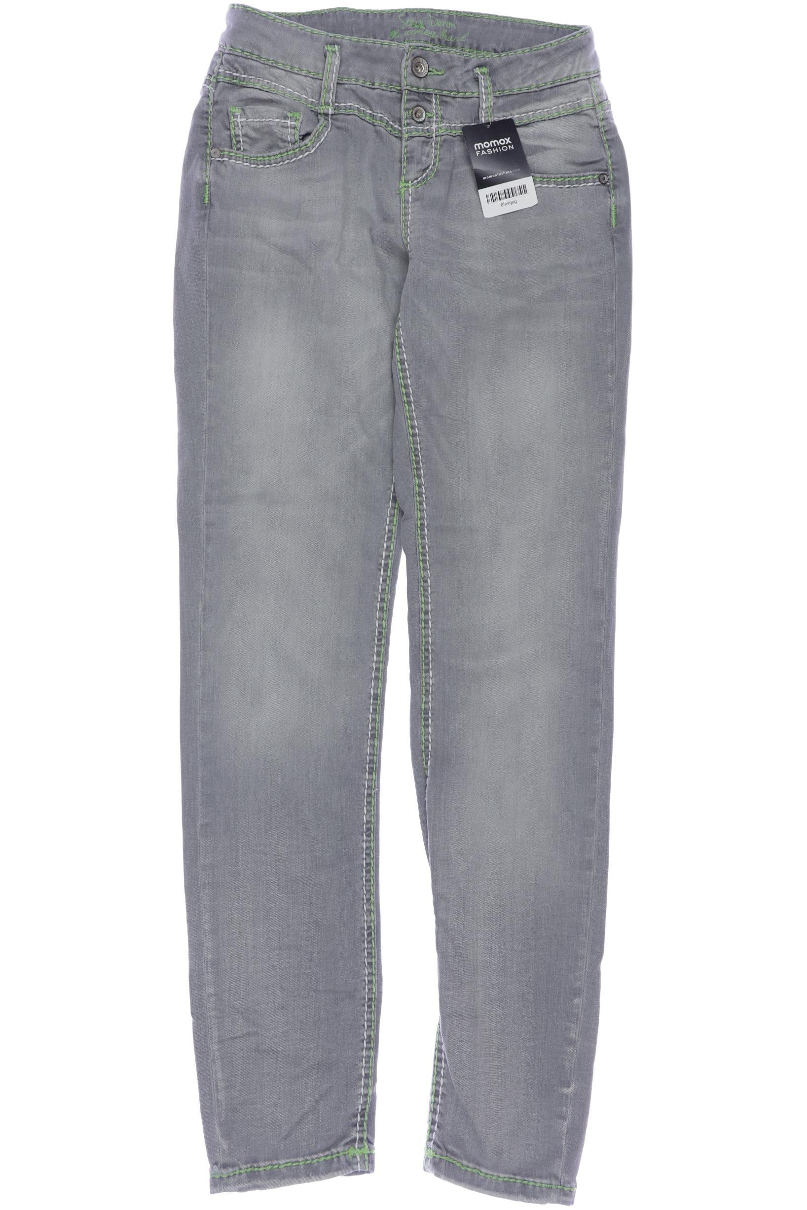 

Soccx Damen Jeans, grau, Gr. 29