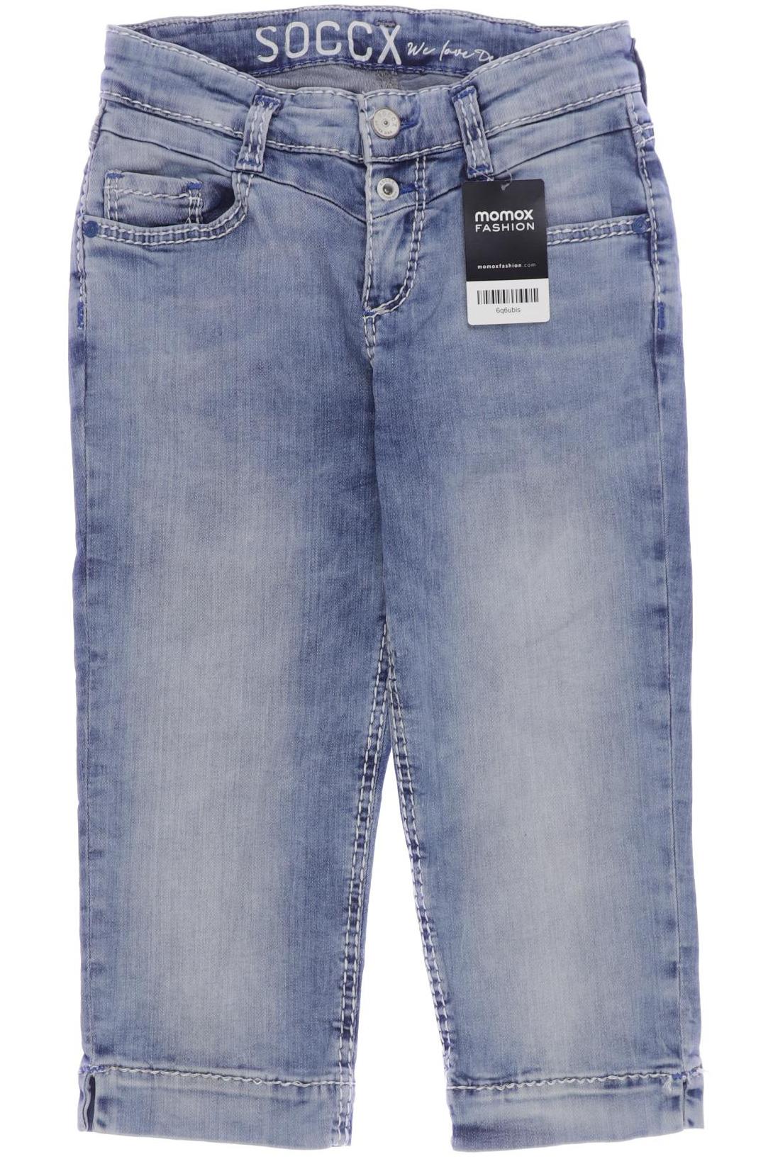 

Soccx Damen Jeans, blau, Gr. 27
