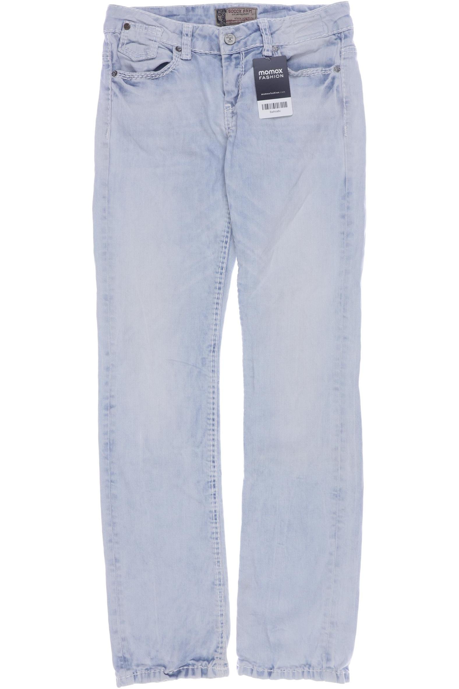 

Soccx Damen Jeans, hellblau, Gr. 38