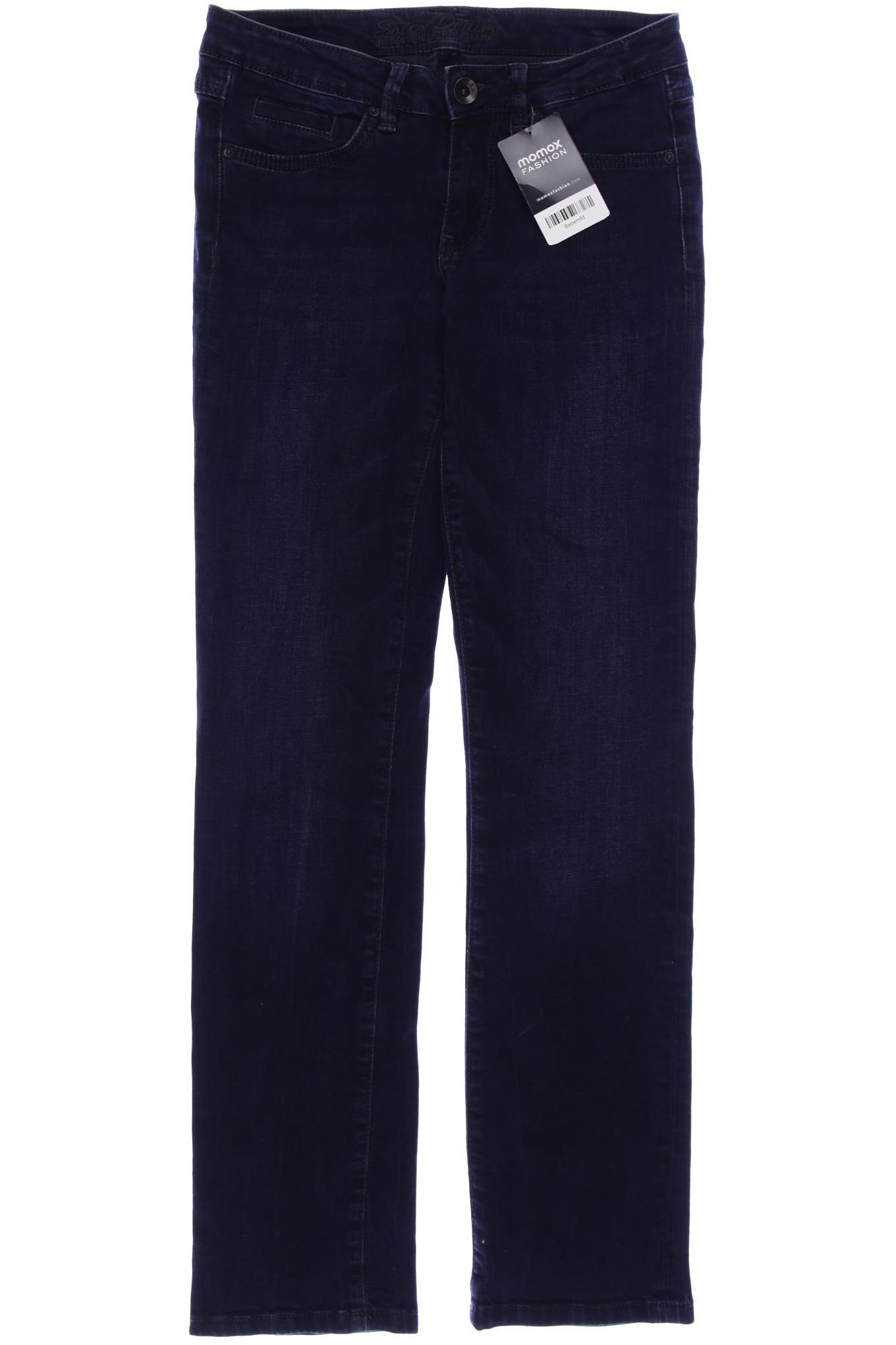 

SOCCX Damen Jeans, marineblau