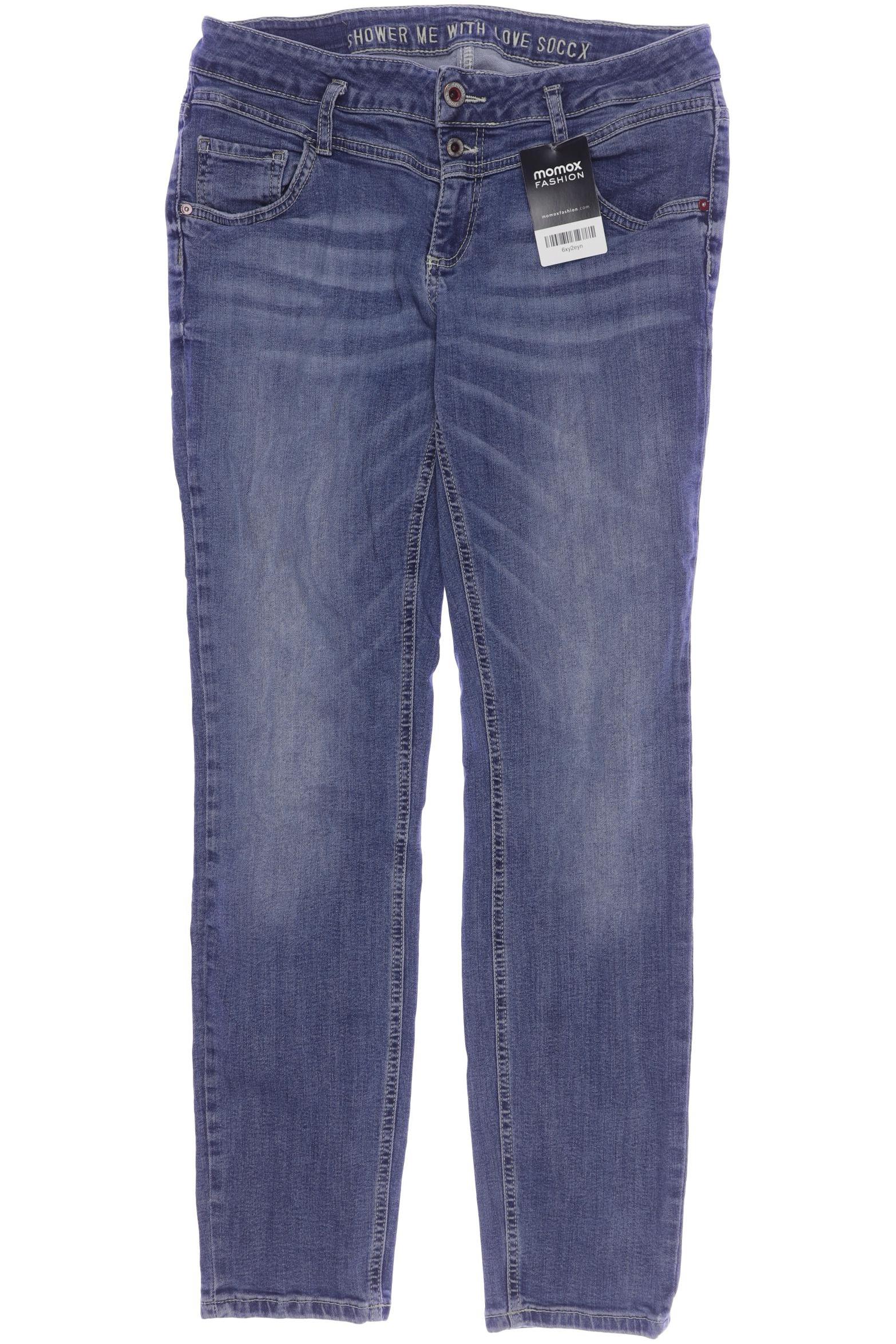 

Soccx Damen Jeans, blau, Gr. 32