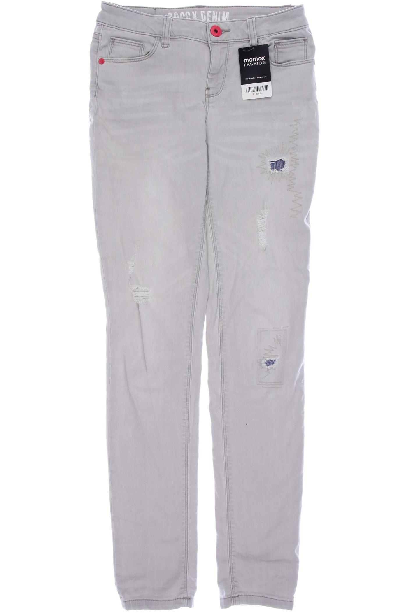 

Soccx Damen Jeans, grau, Gr. 27
