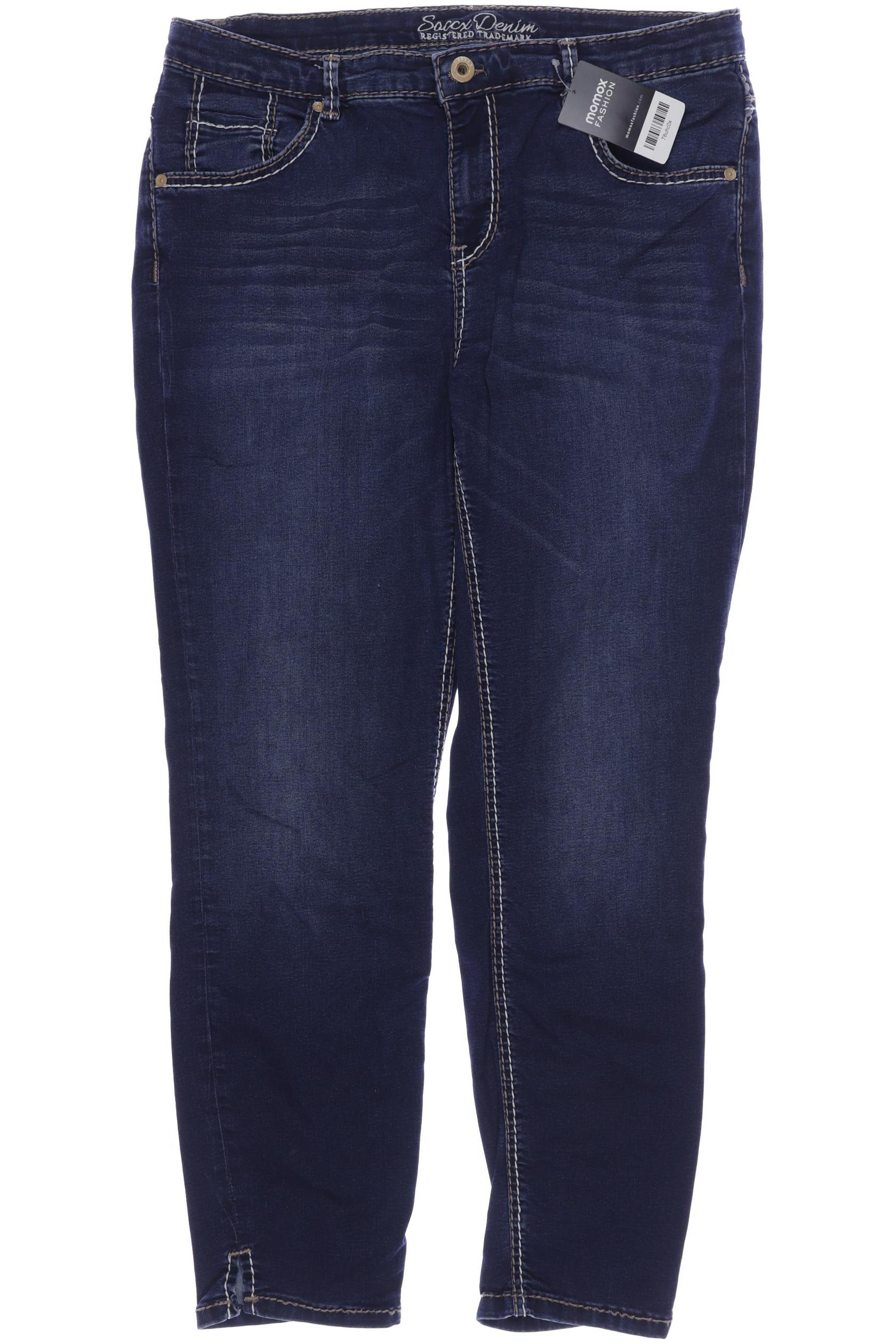 

SOCCX Damen Jeans, blau