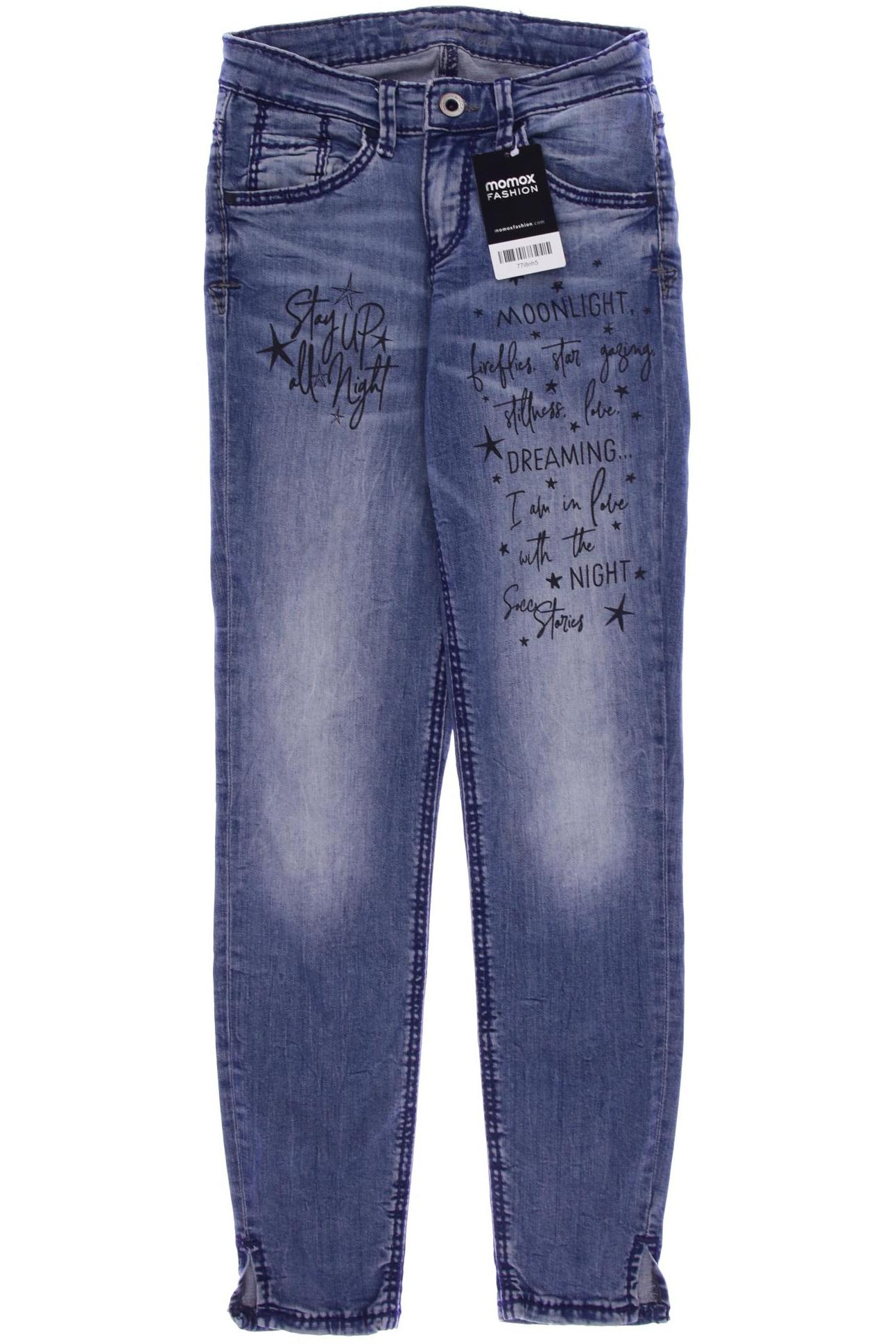 

SOCCX Damen Jeans, blau