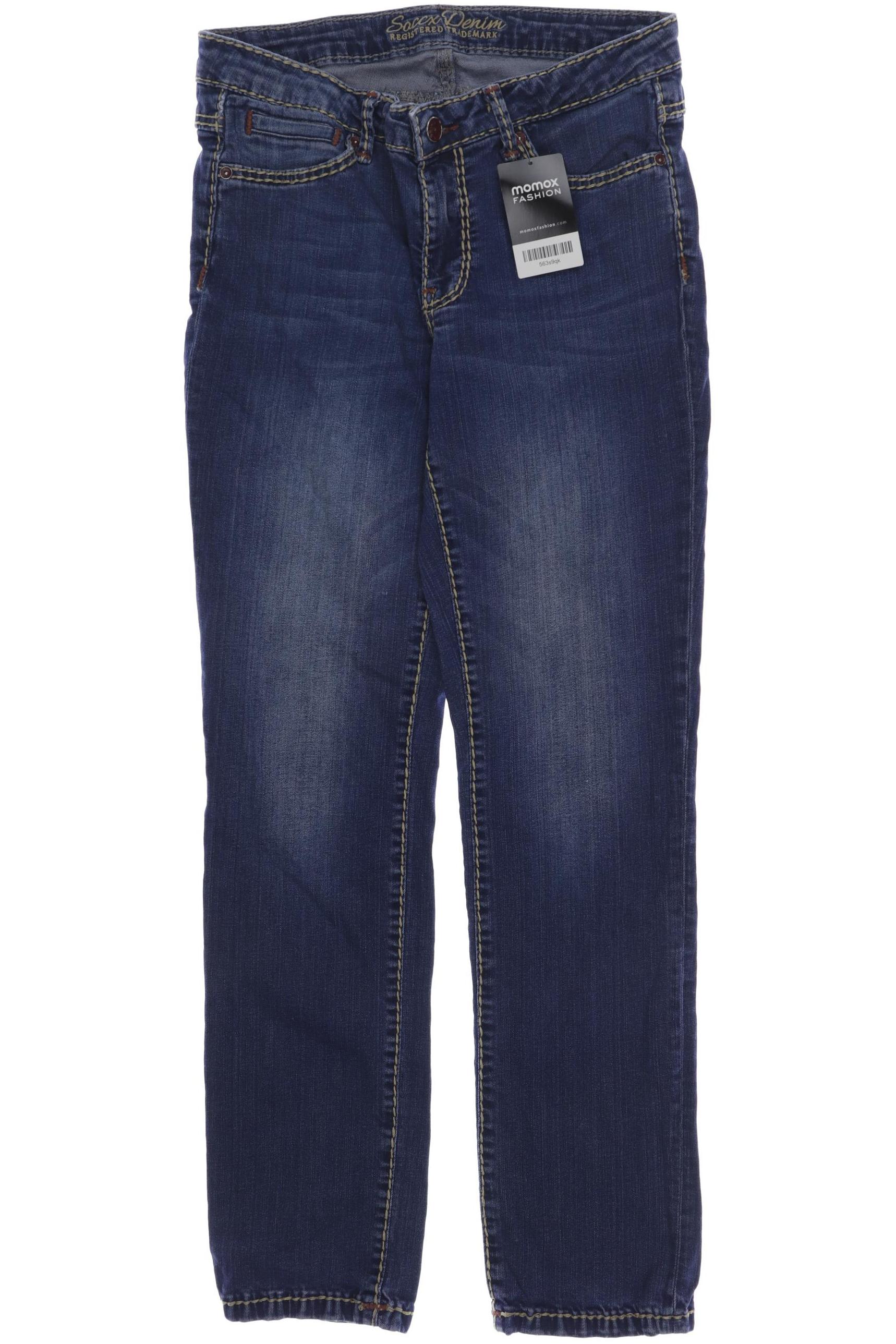 

Soccx Damen Jeans, blau, Gr. 40