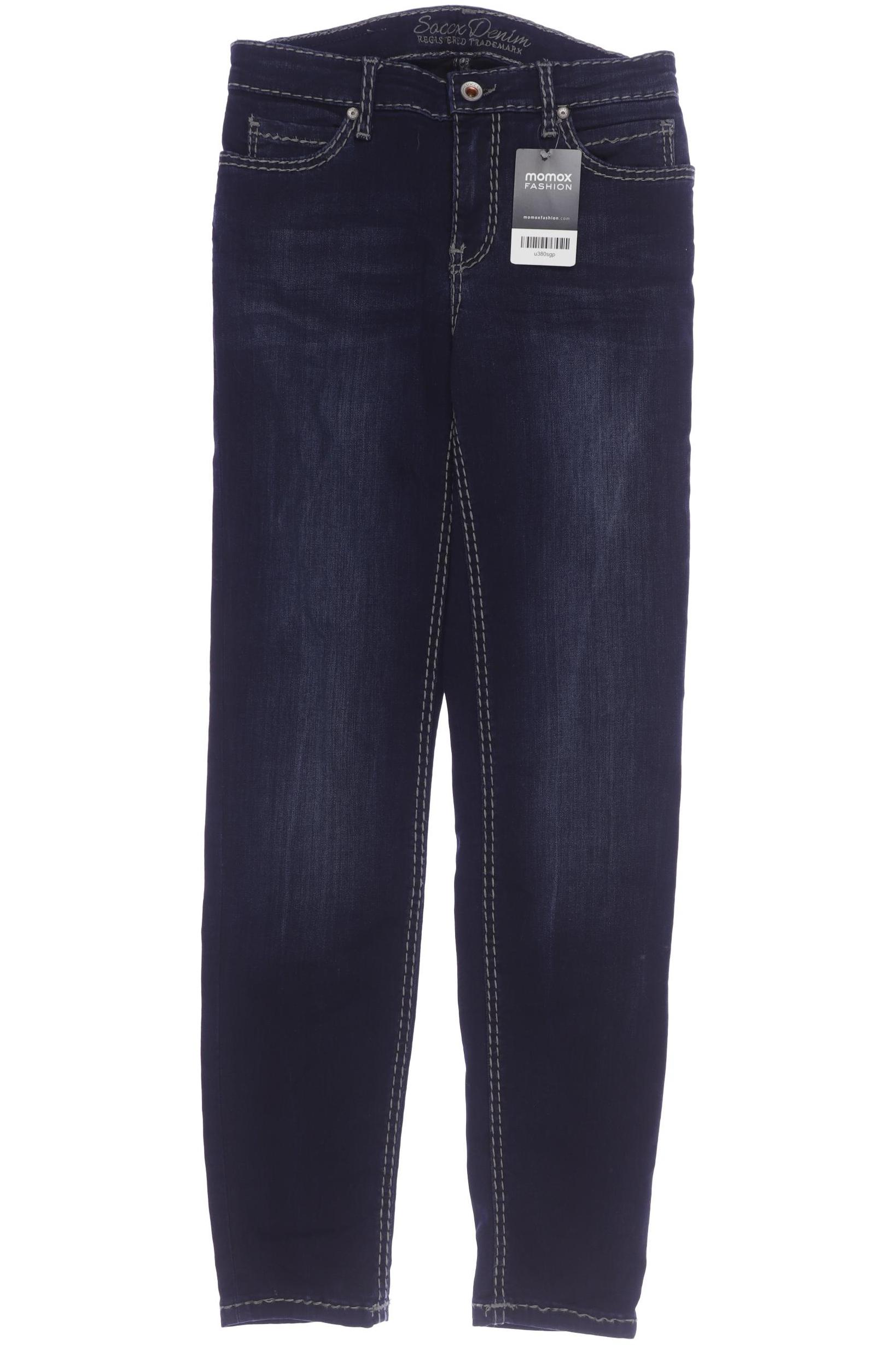 

Soccx Damen Jeans, blau, Gr. 28
