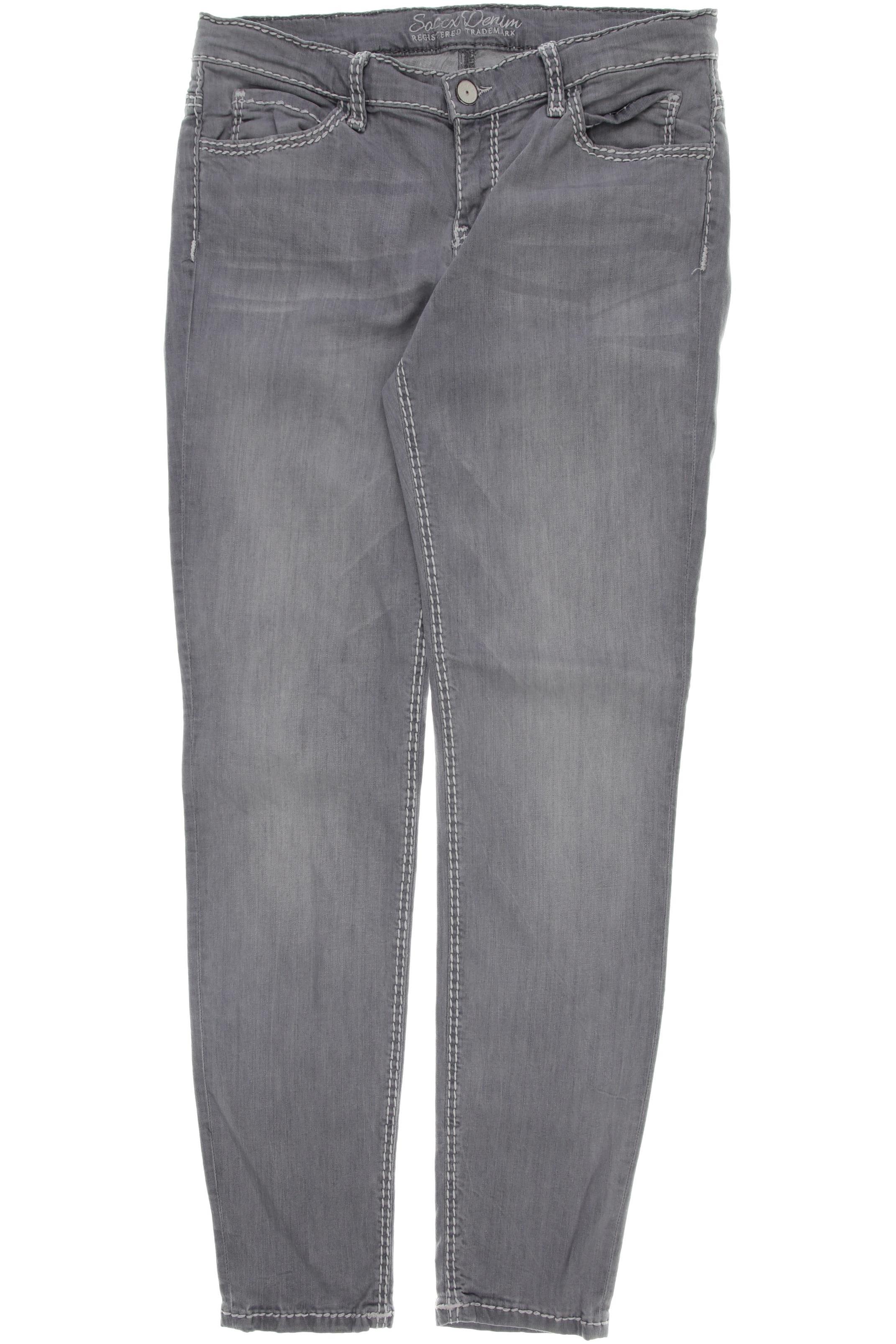 

Soccx Damen Jeans, grau, Gr. 29