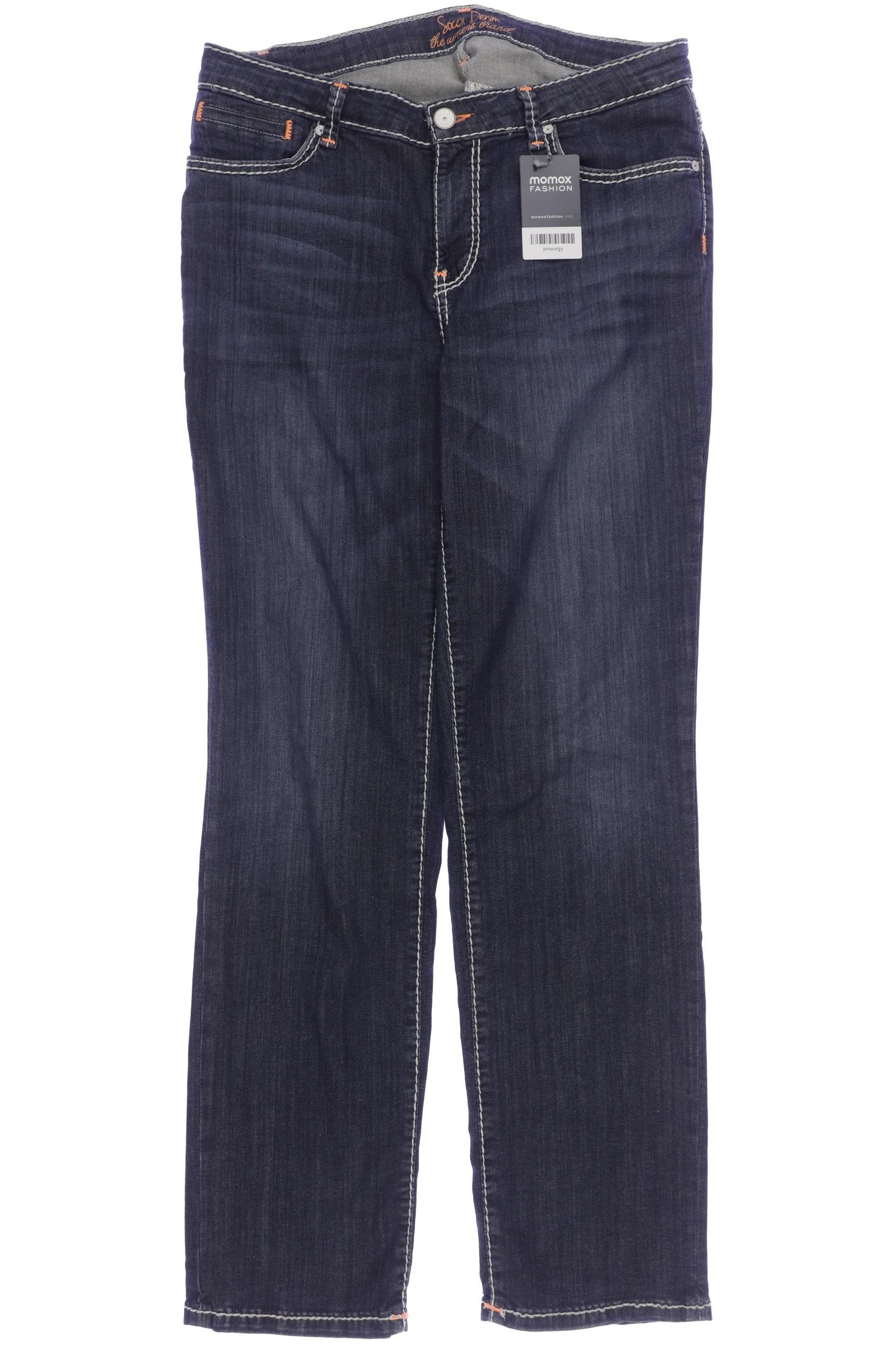 

Soccx Damen Jeans, marineblau, Gr. 32